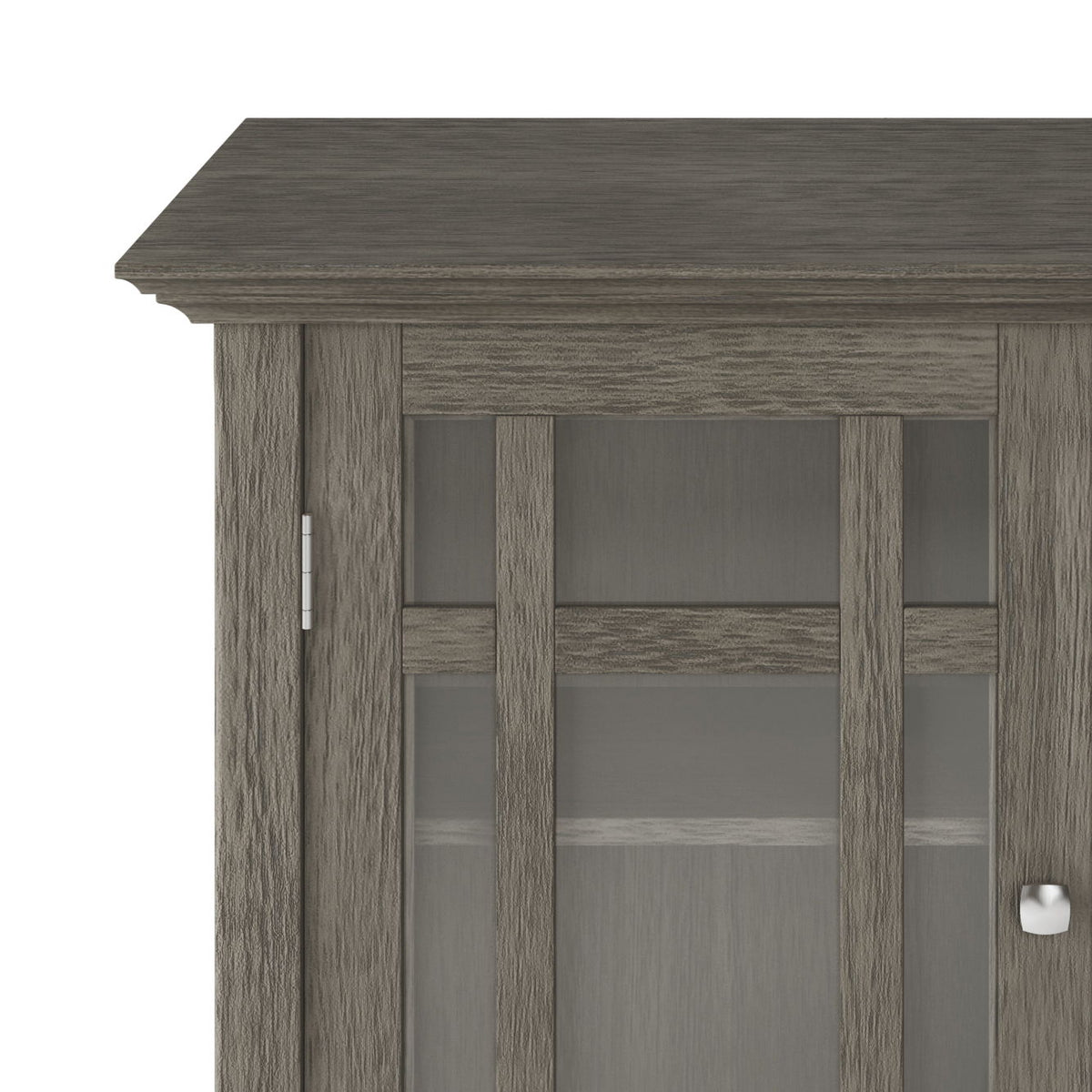 Bedford - Medium Storage Cabinet - Dark Brown