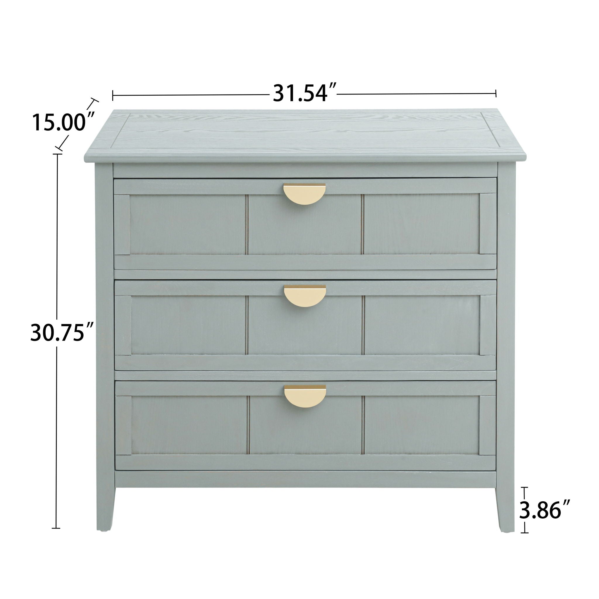 Classic 3 Drawer Cabinet