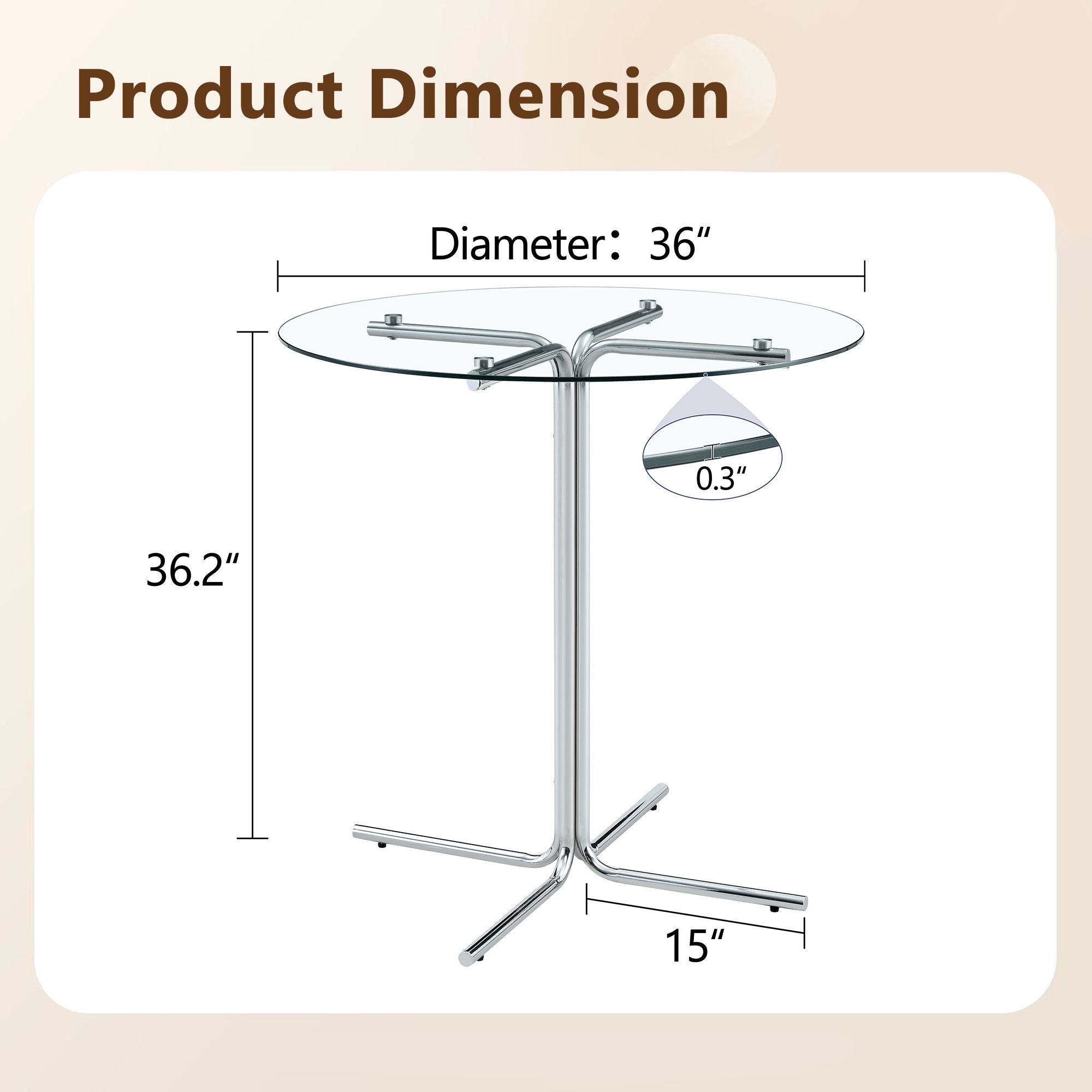 Round Bar Table For Kitchens