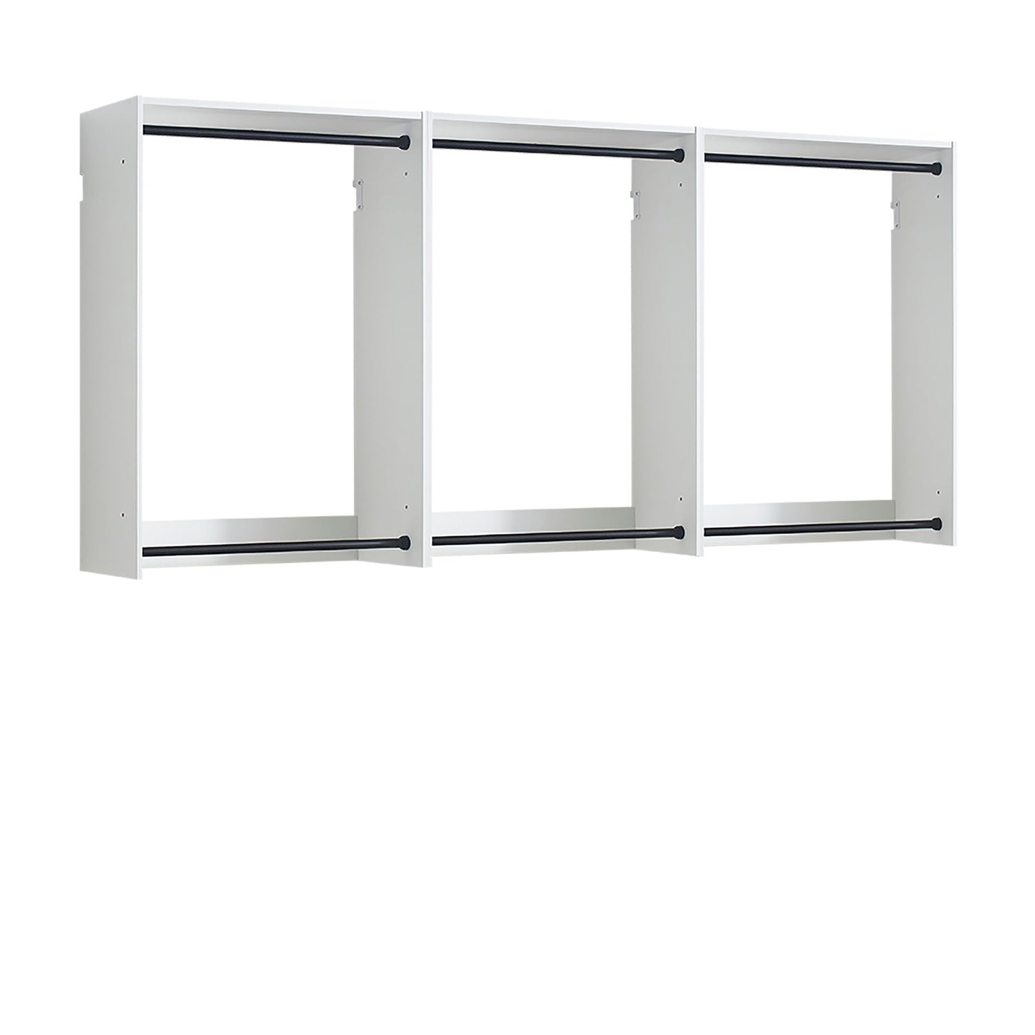 Devi - Wall Mounted Wood Closet System, Modular Units