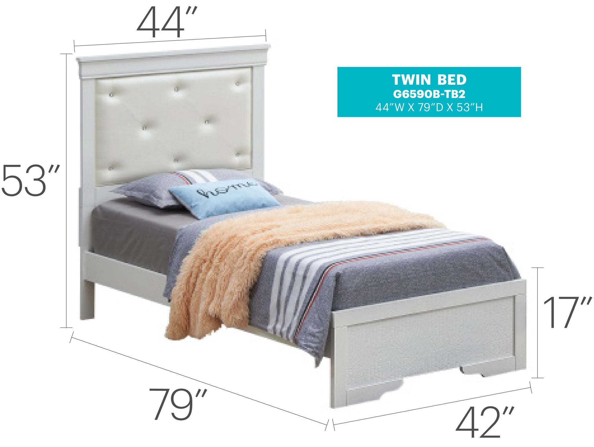 Lorana - Bed