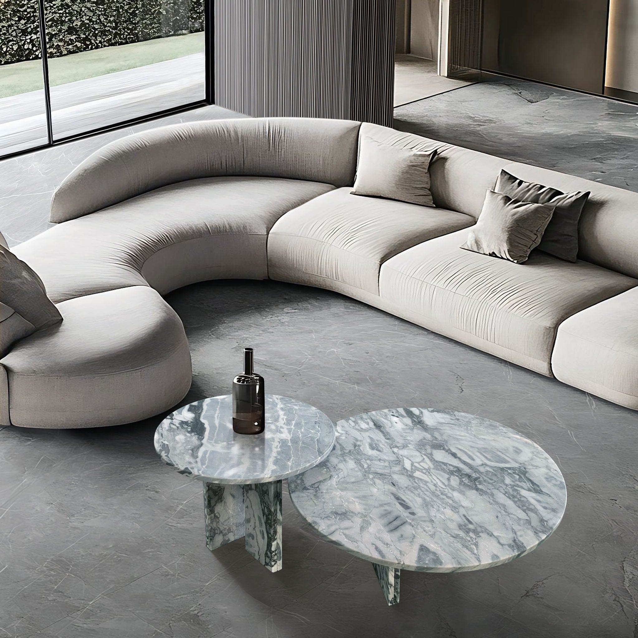 Elegant Coffee Duo Table Set