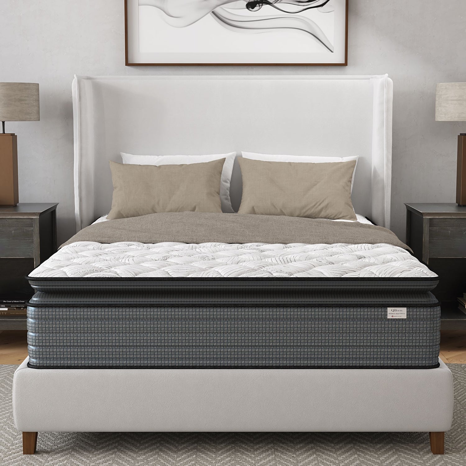 Isabella - 14" Hybrid Pillow Top Mattress