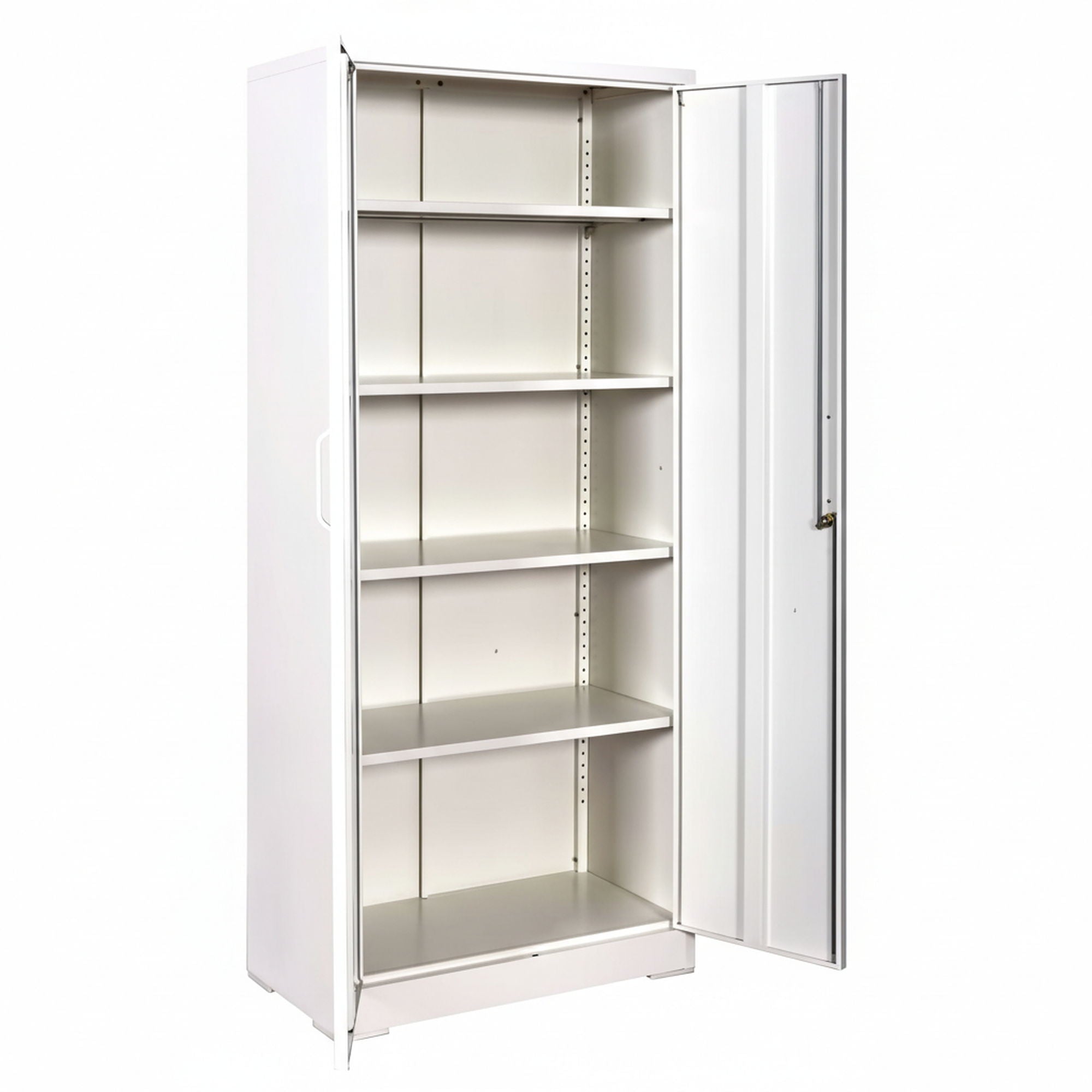 Ironclad - Storage Cabinet With Locking Doors And 4 Adjustable Shelves