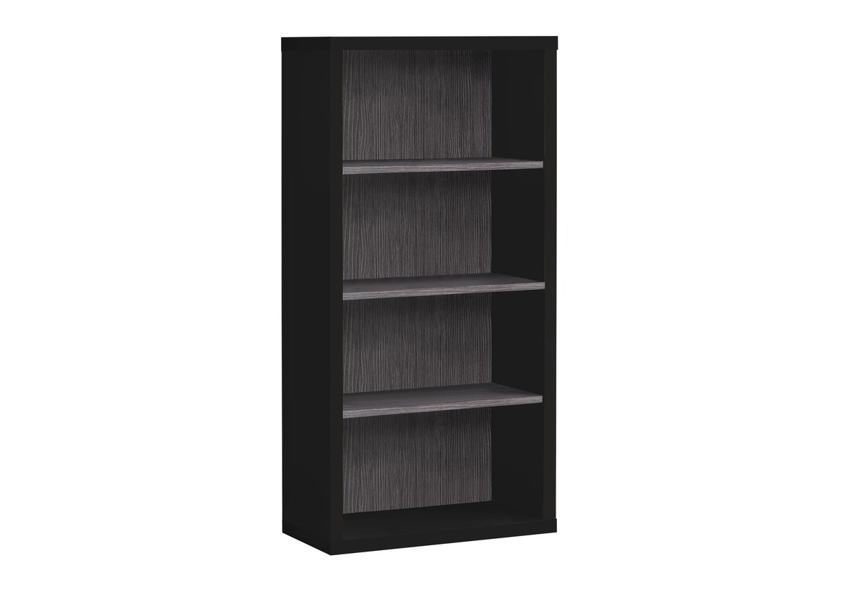 Bookshelf, Bookcase, Etagere, 5 Tier, For Office, Contemporary & Modern - Black
