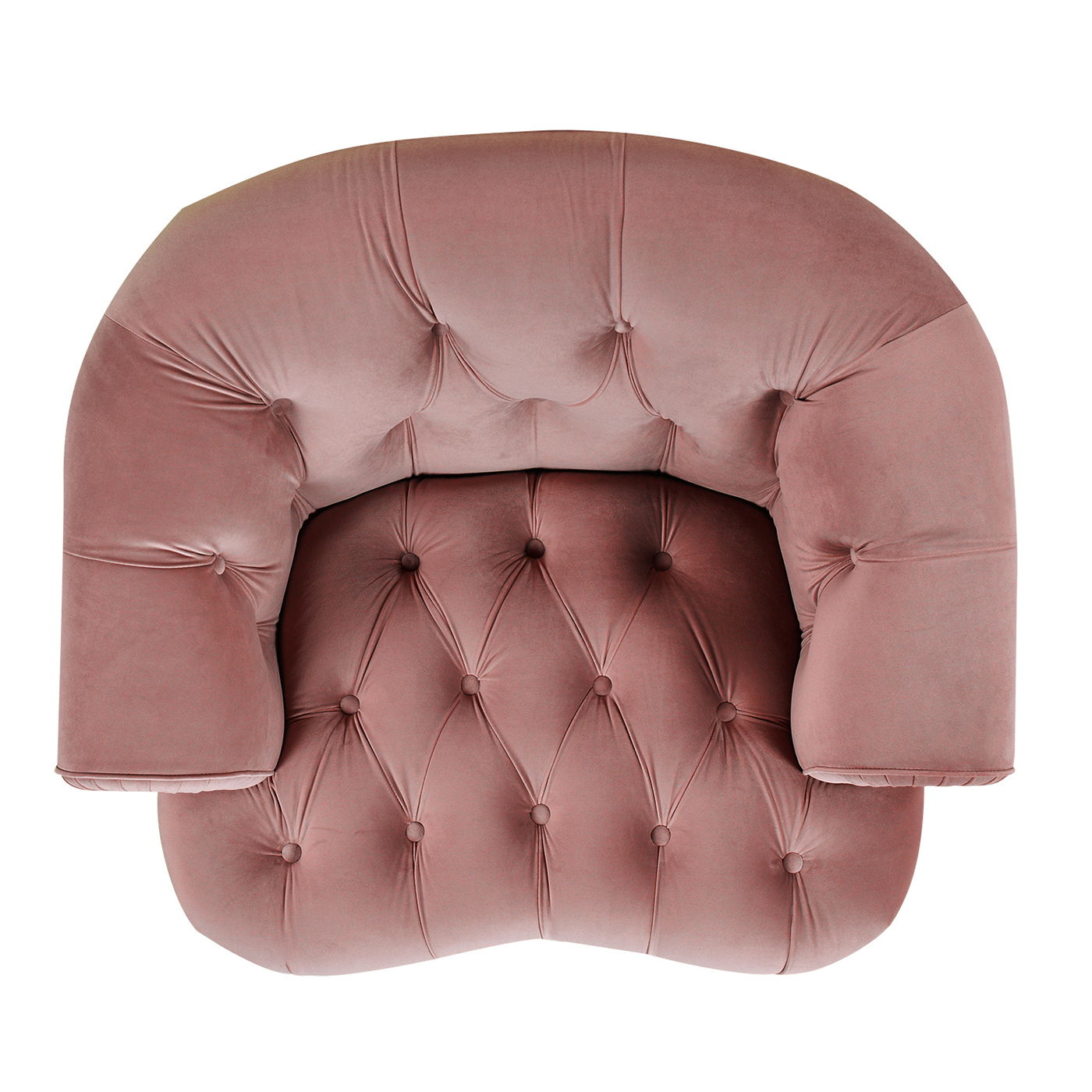 La Rosa - Victorian Tufted Upholstered Accent Chair