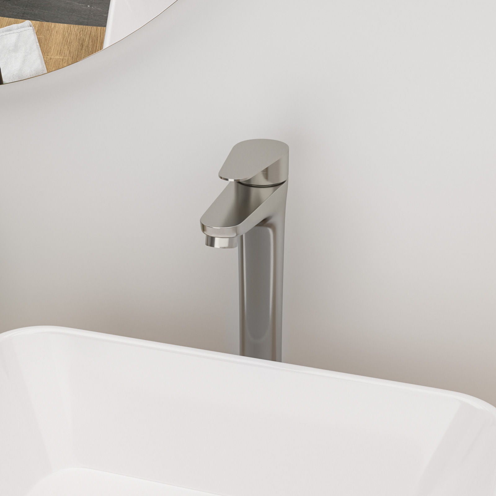 Single Handle Vessel Sink Faucet