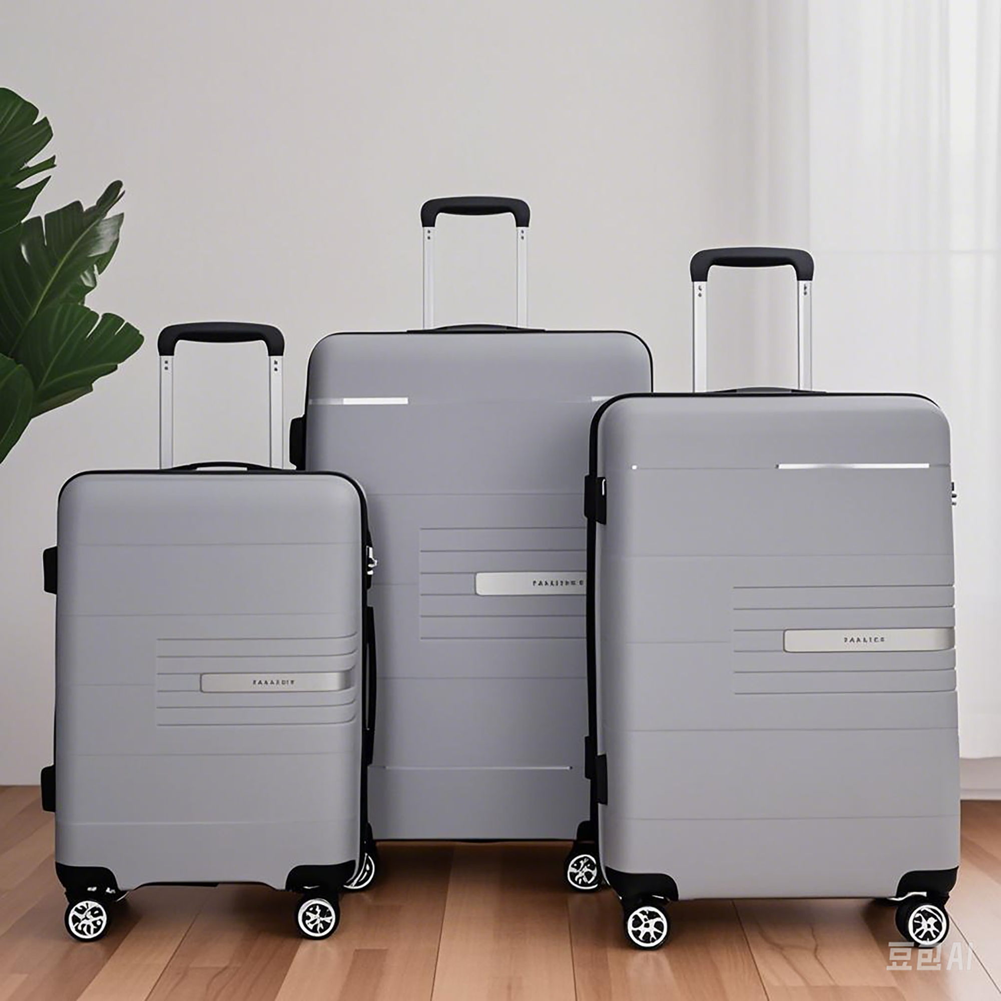 Hardshell Suitcase Double Spinner Wheels Luggage Sets, Lightweight With Tsa Lock, 3 Piece Set