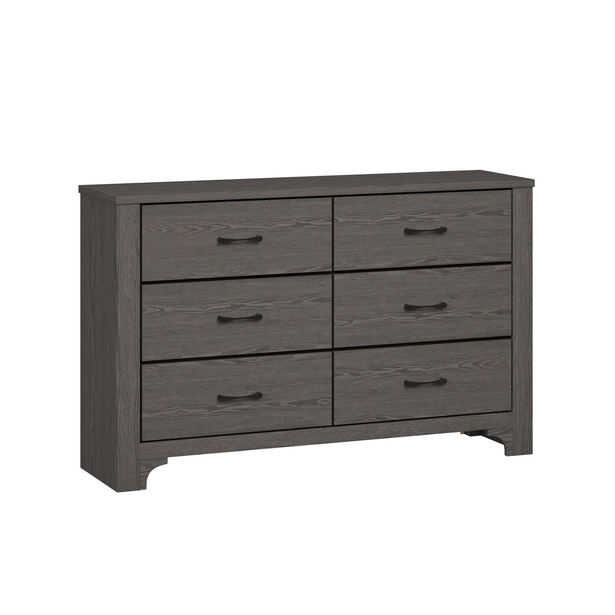 6 Drawer Dresser - Brown