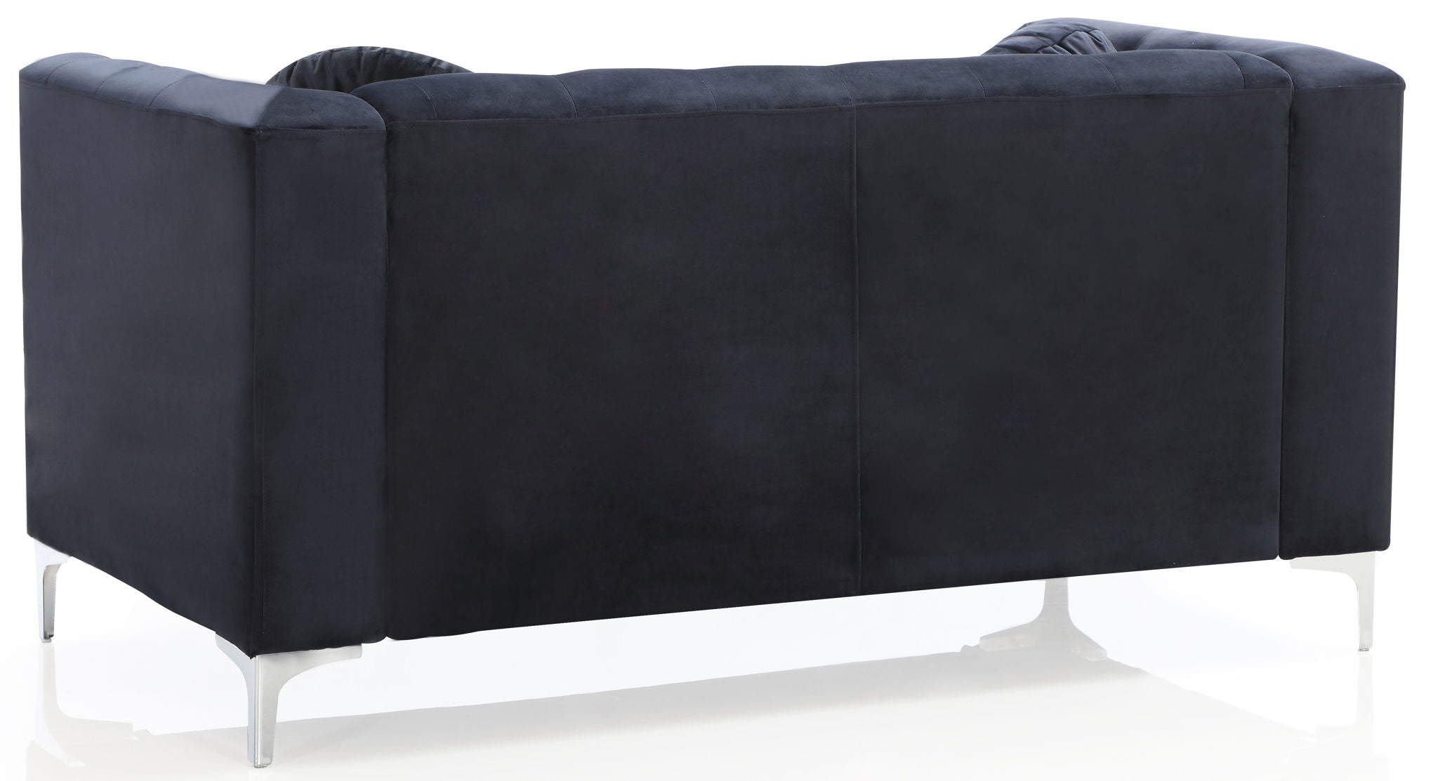 Stylish Sloped Arm Loveseat