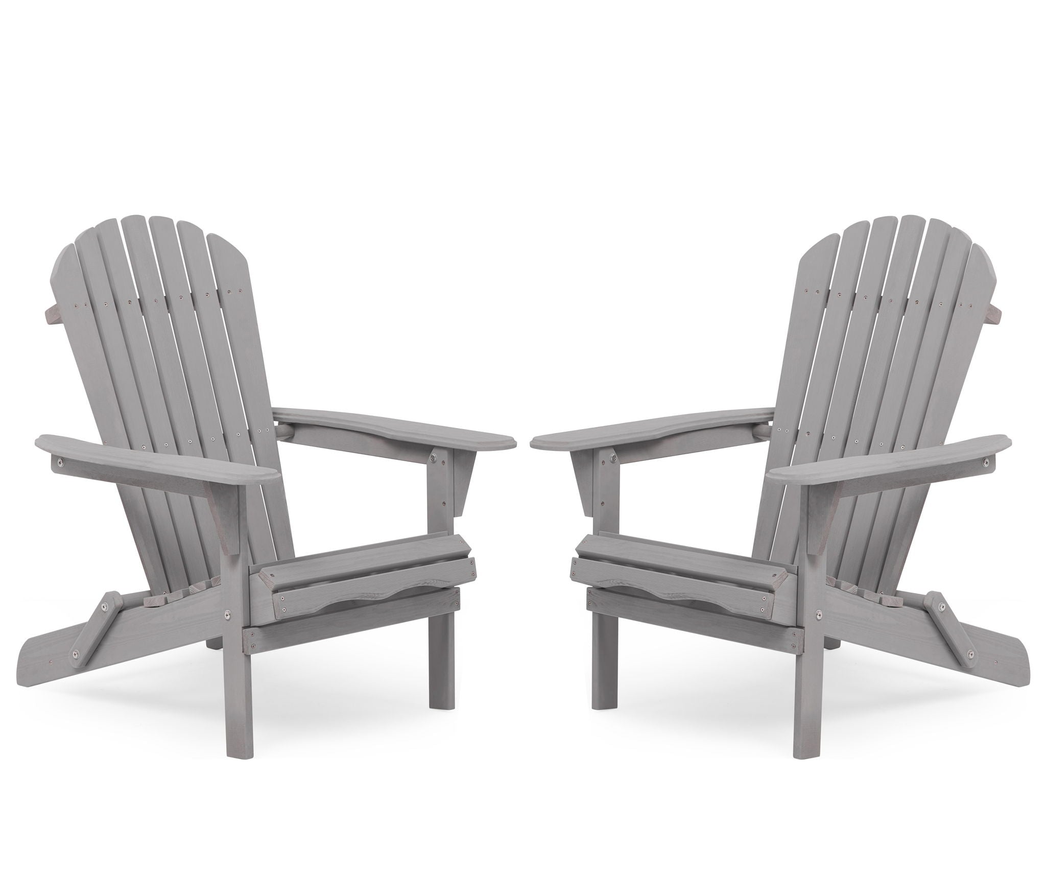 Lounge Patio Chair For Garden Outdoor Wooden Folding Adirondack Chair (Set of 2) Solid Cedar Wood Lounge Patio Chair For Garden