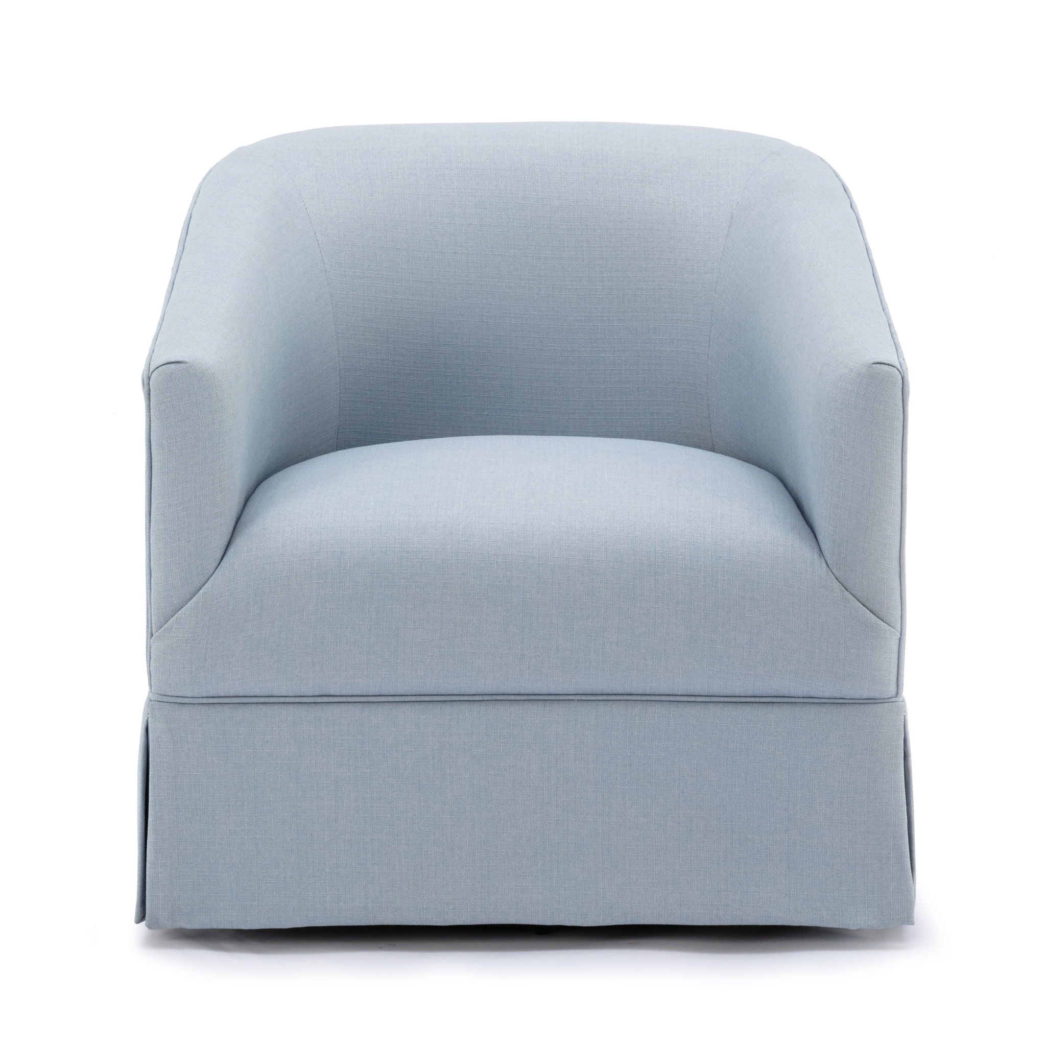 Earl - Skirted Swivel Chair