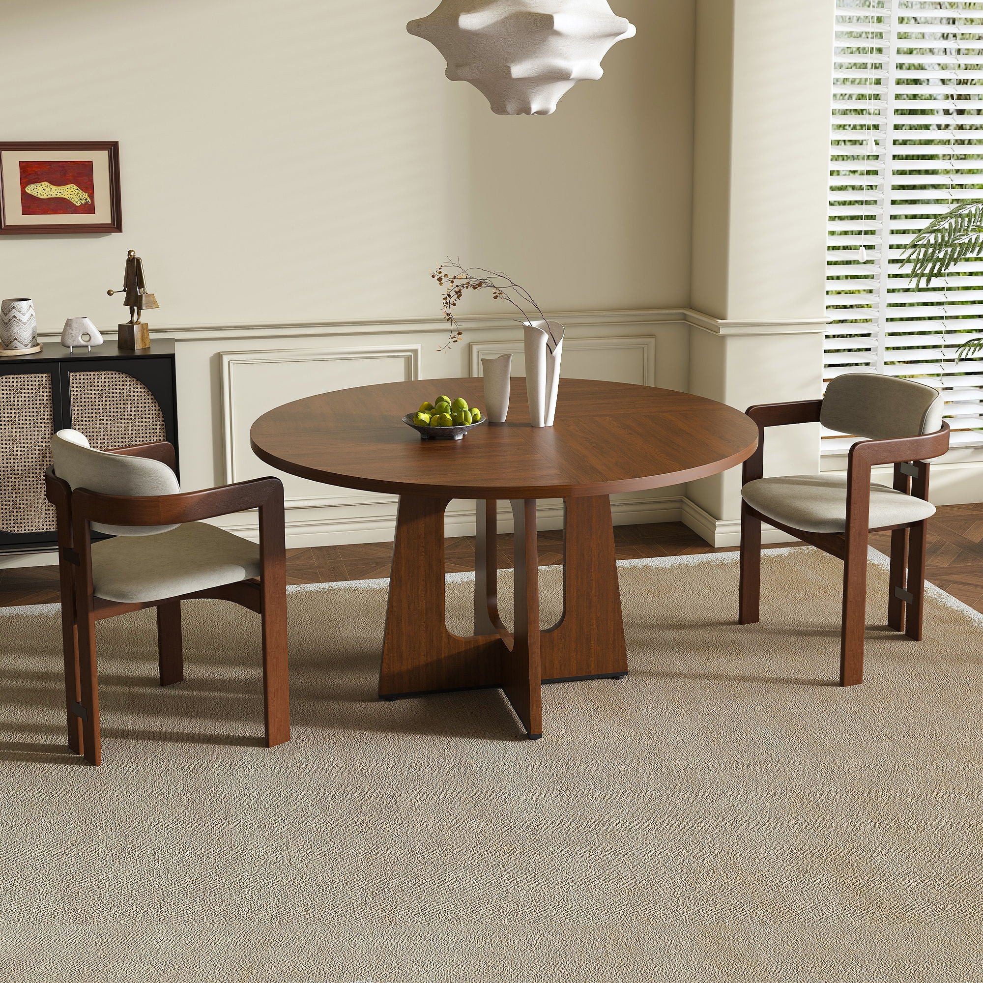 Round Dining Table For 4