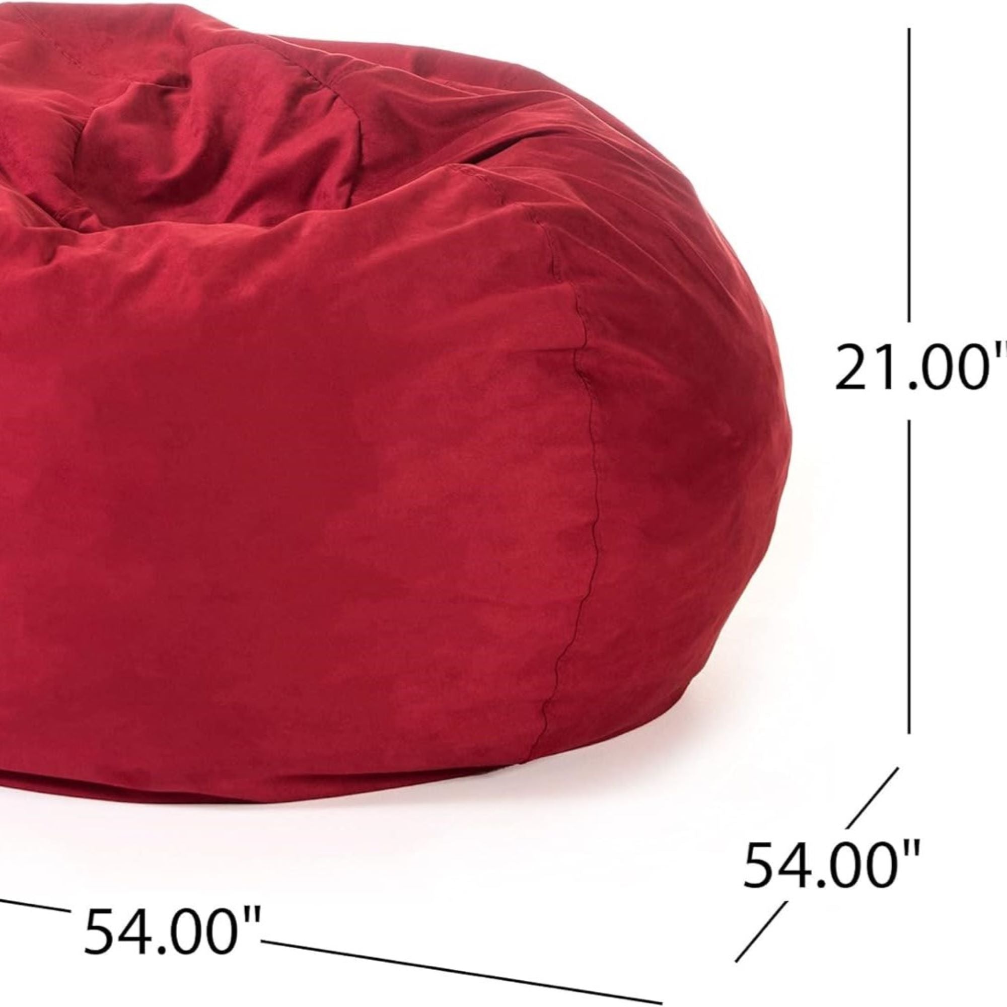 Comfortable High Density Shredded Foam Bean Bag Chair With Removable Cover
