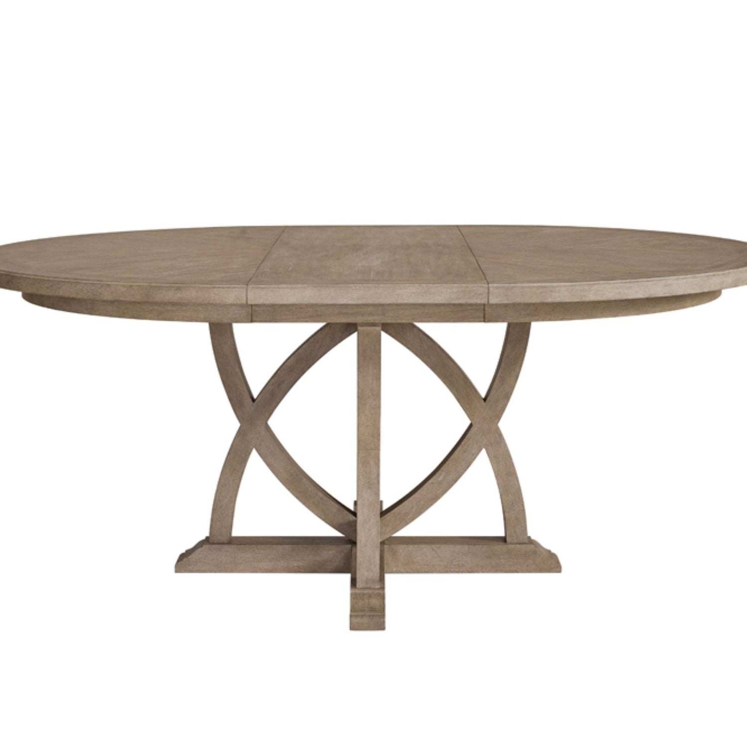 Round Dining Extendable Dining Table - Sand