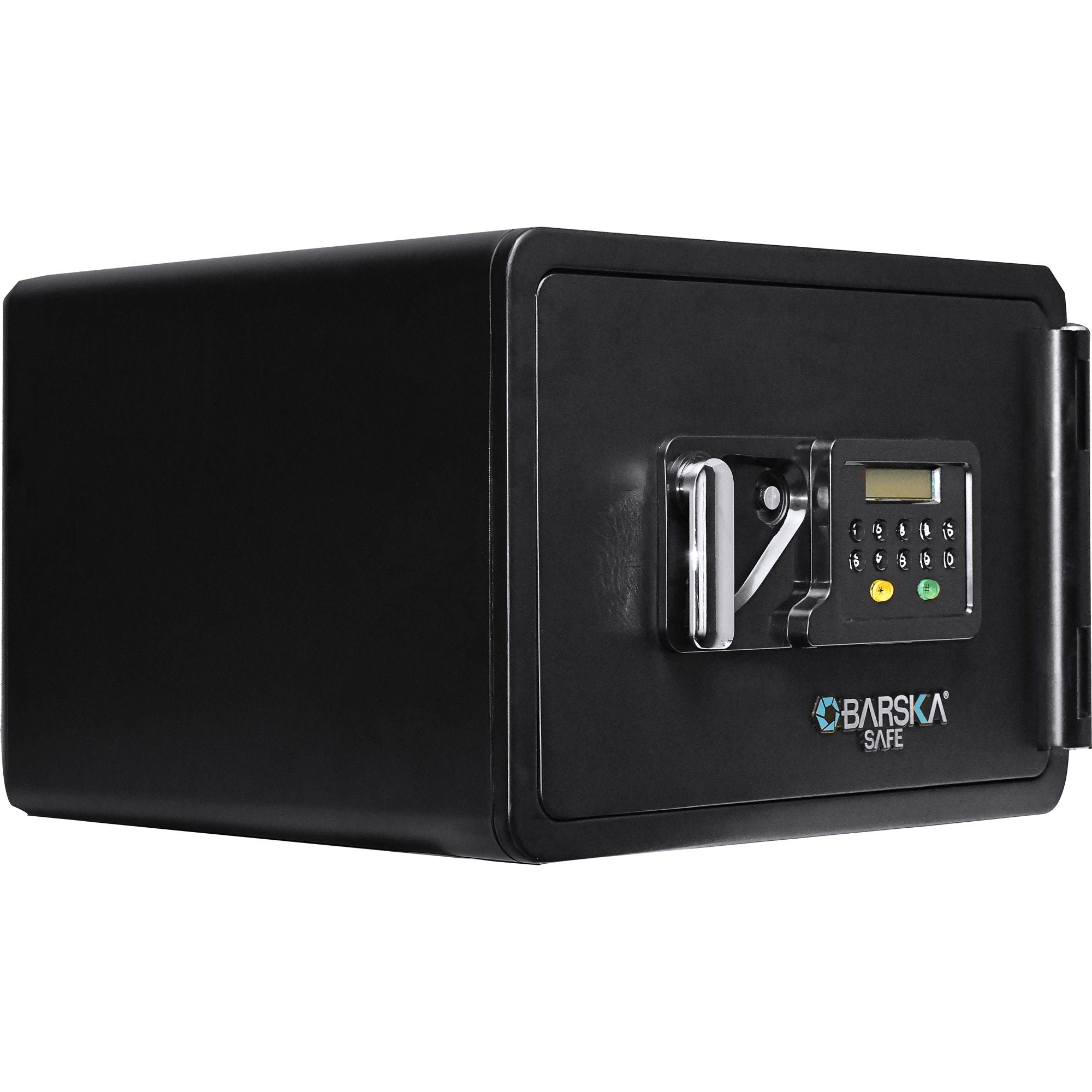0.54 Cubic Ft Keypad Fireproof Security Safe - Black