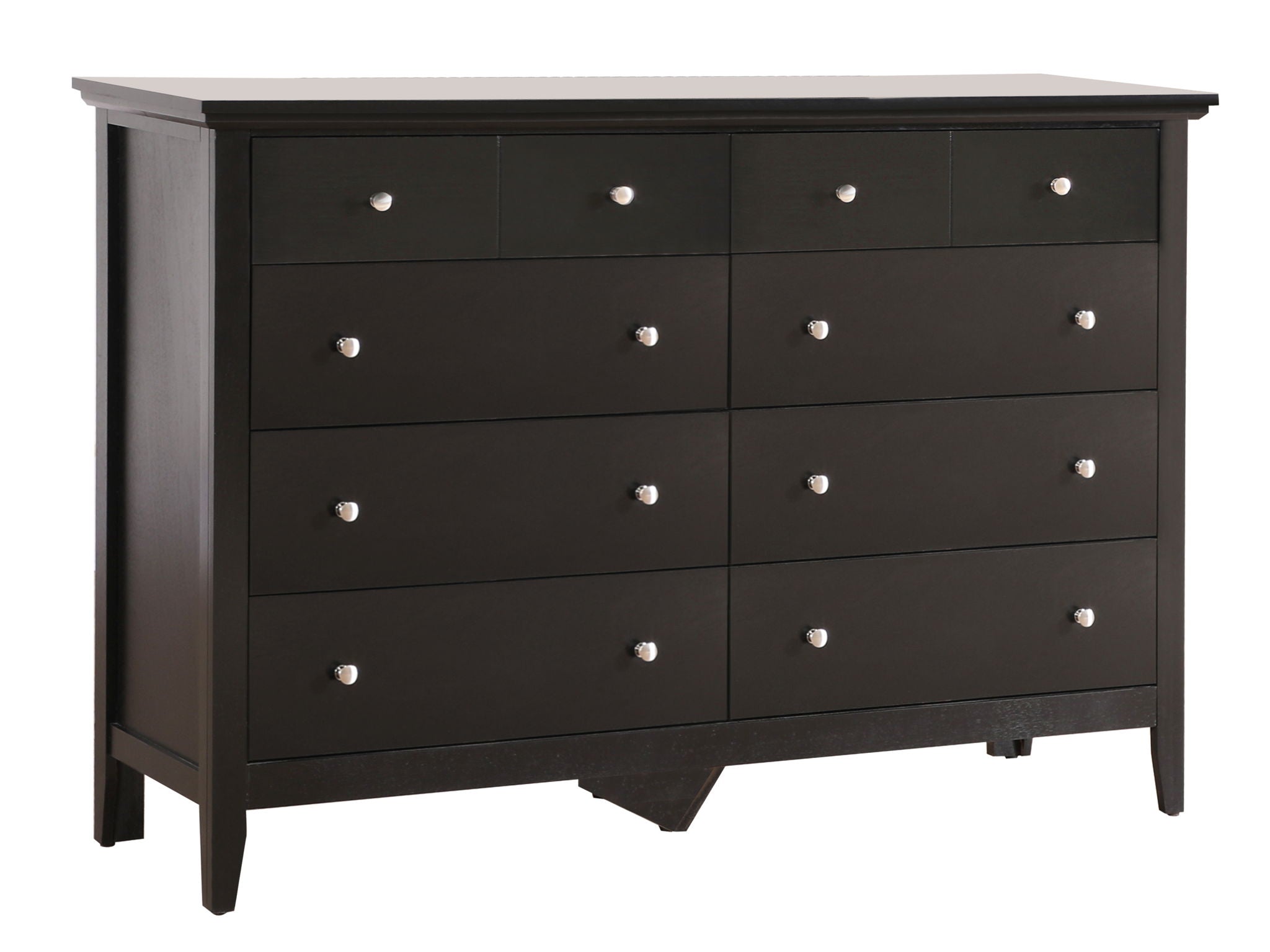 Elegant Casual Dresser - Black