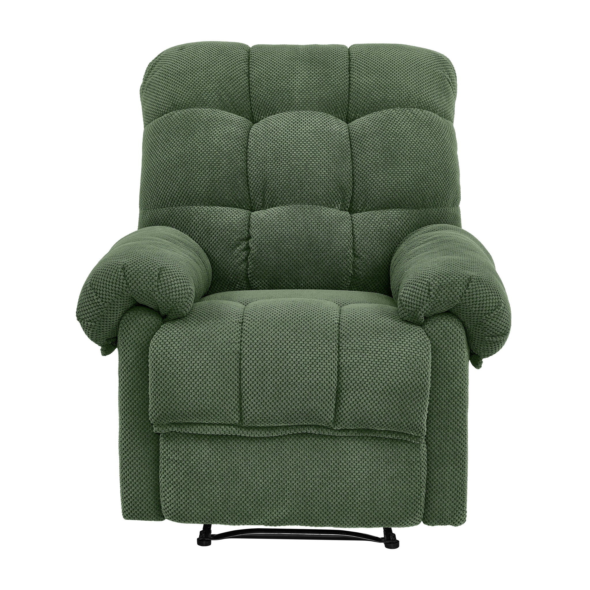 Manual Recliner, Padded Footrest