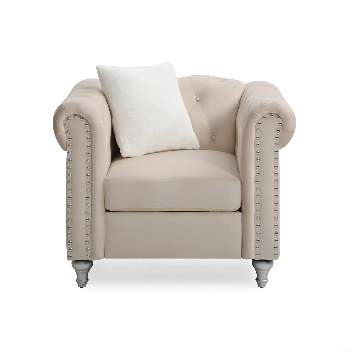 Single Seater Armchair - Beige