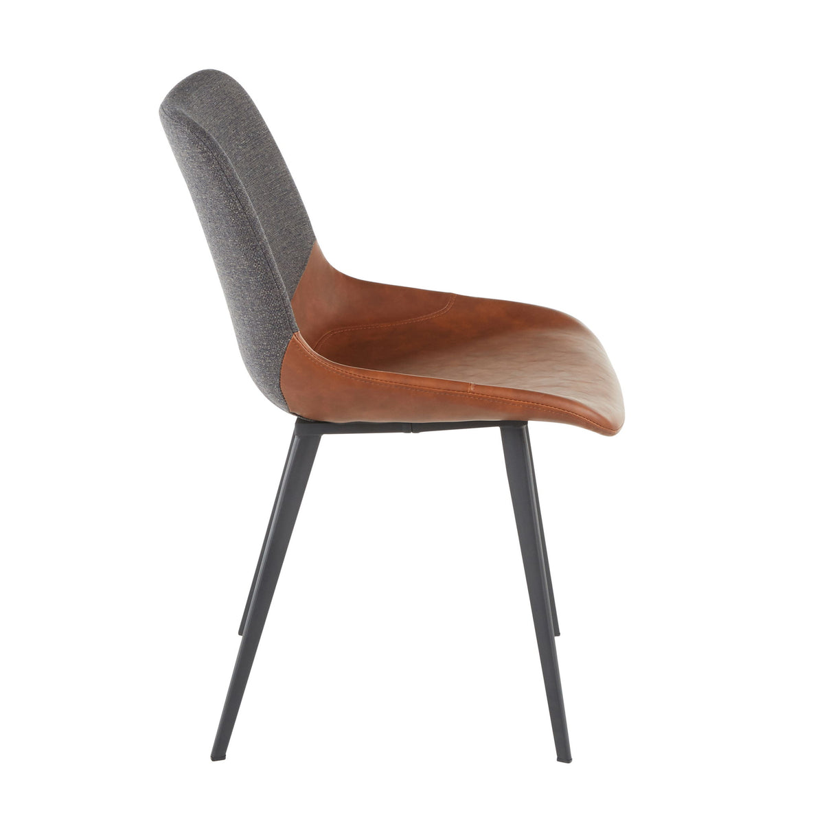 Outlaw - Industrial Two Tone Chair (Set of 2) - Gray