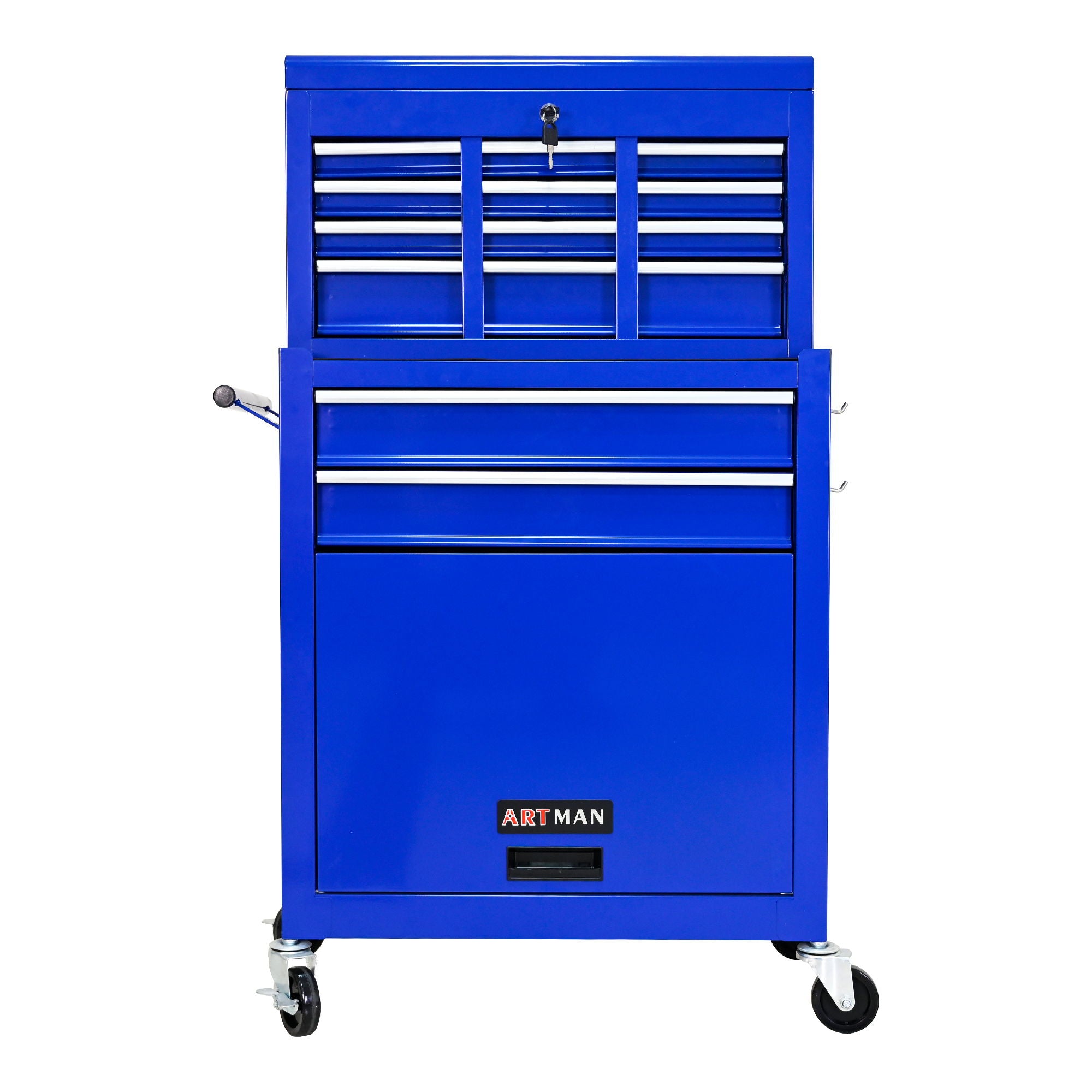 High Capacity Rolling Tool Chest With Wheels And Drawers, Storage Cabinet