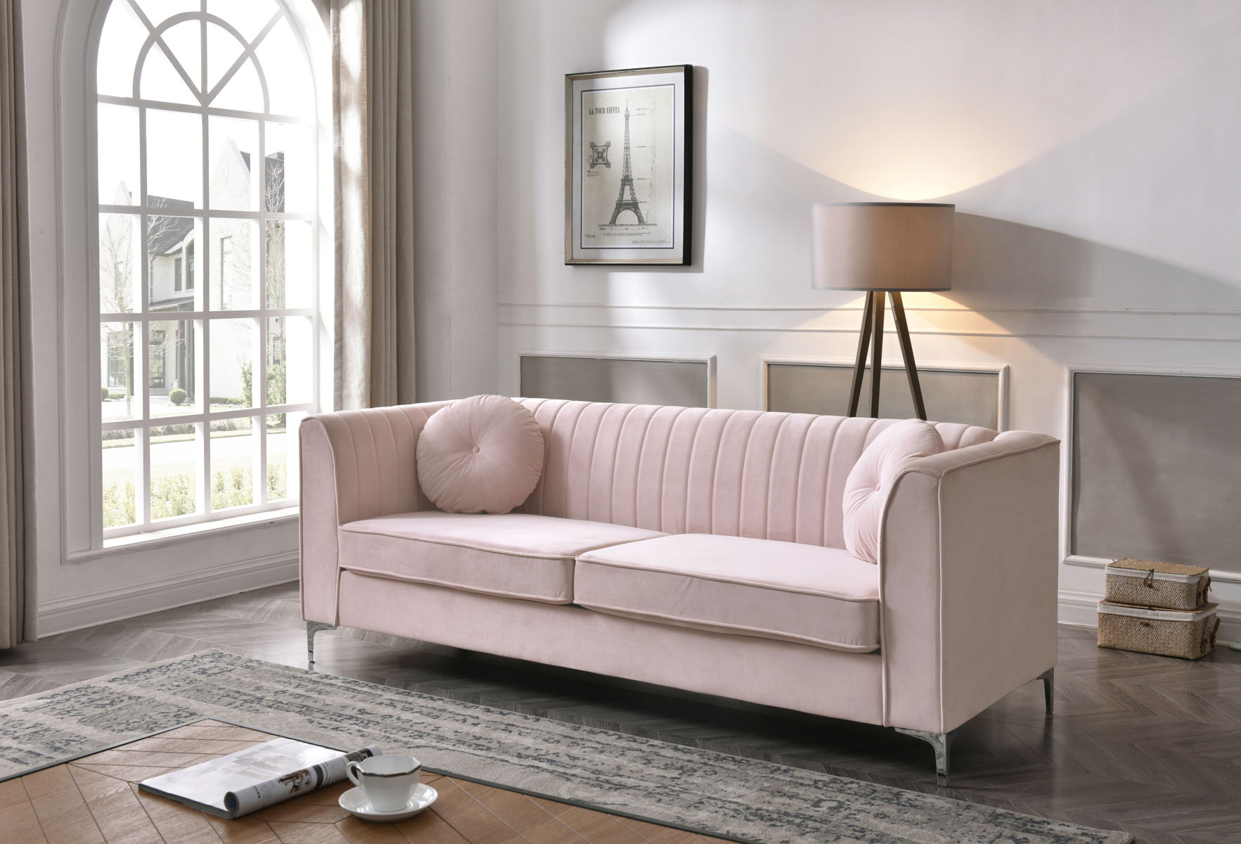 Delray - Micro Suede Sofa