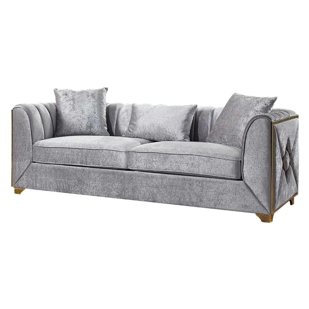 Velencia - Sofa - Silver