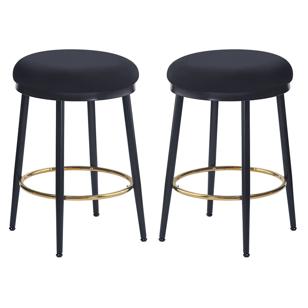 Stylish Design Counter Stools (Set of 2)