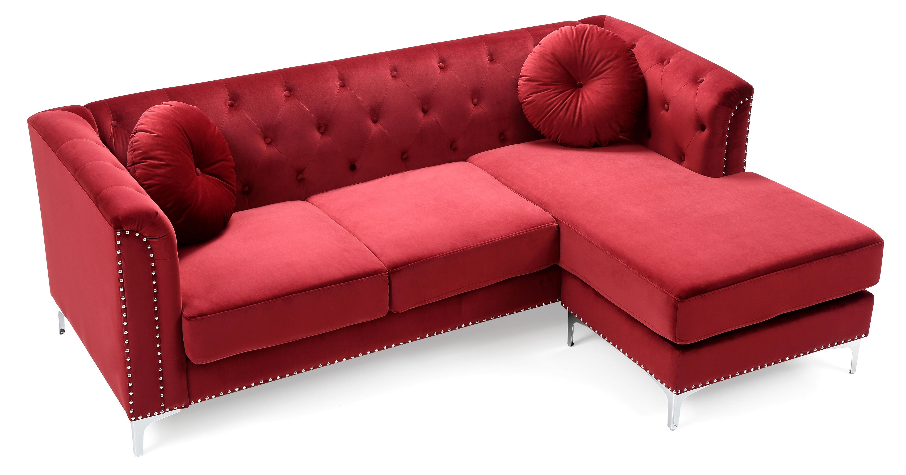Pompano - Micro Suede Sofa Chaise