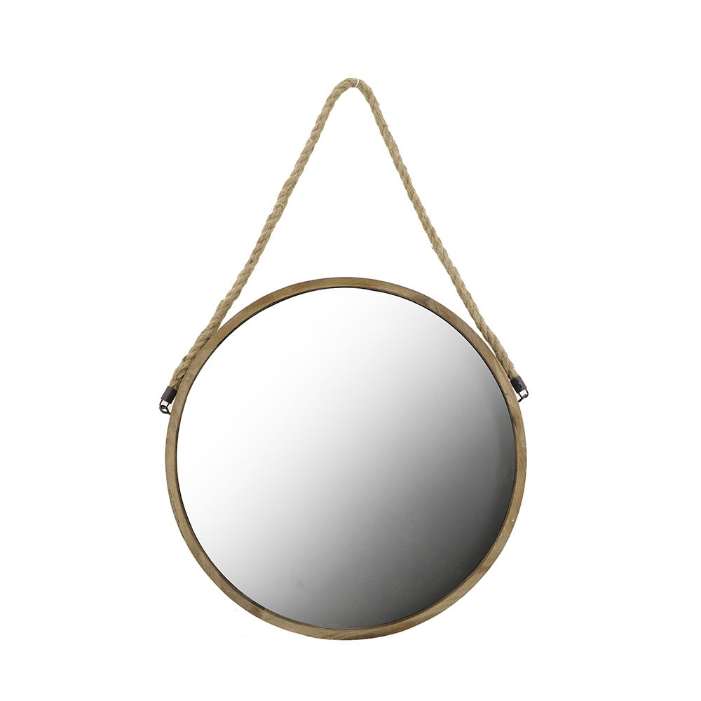 Rally - Wood Mirror - Brown