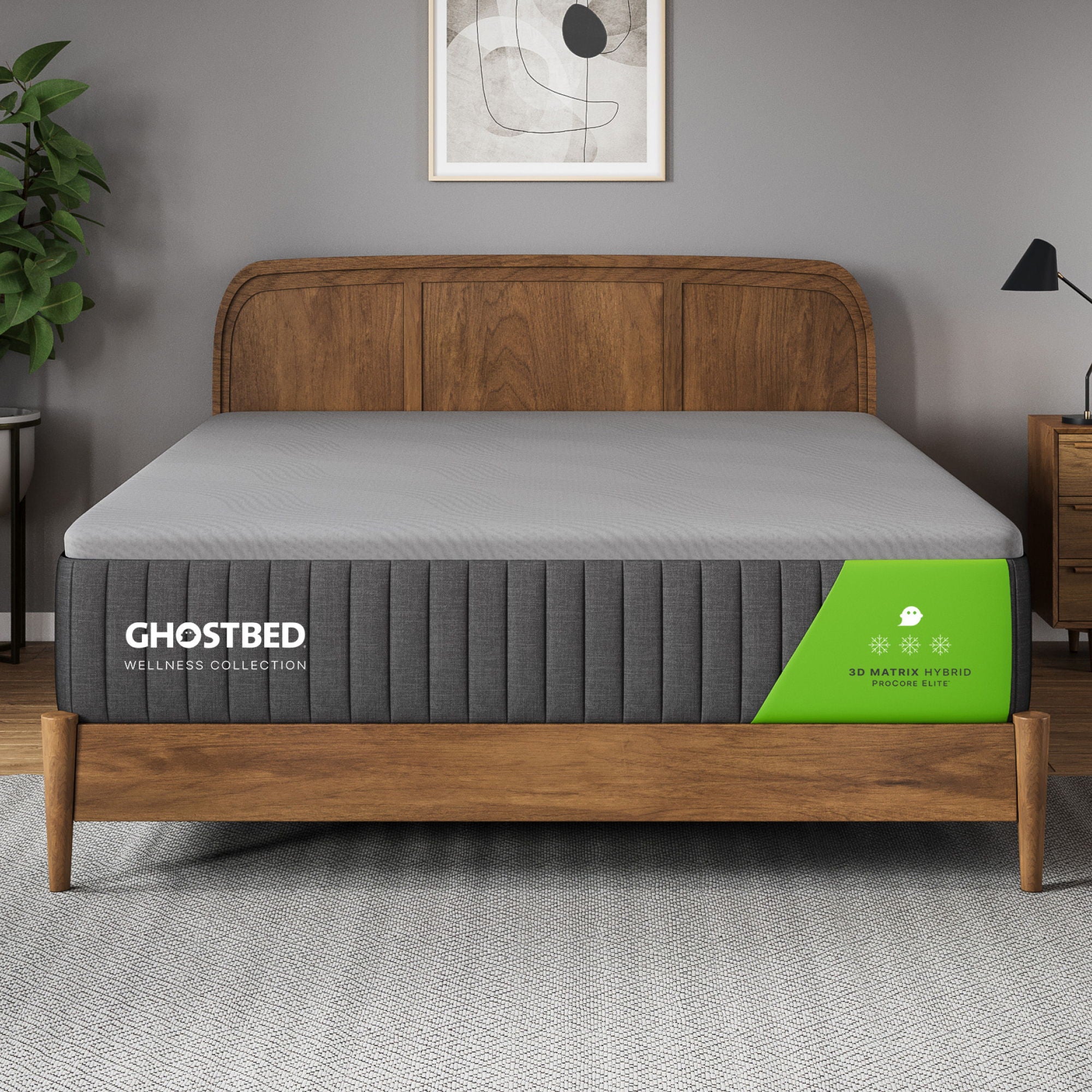 3D Matrix - 12" Hybrid Mattress, Medium Plush Feel
