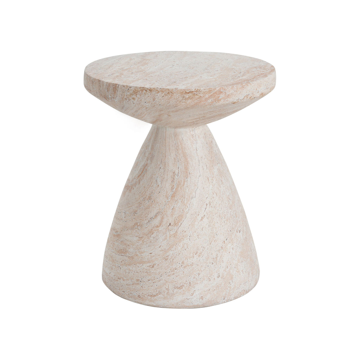 Outdoor / Indoor Lightweight Concrete Side Table