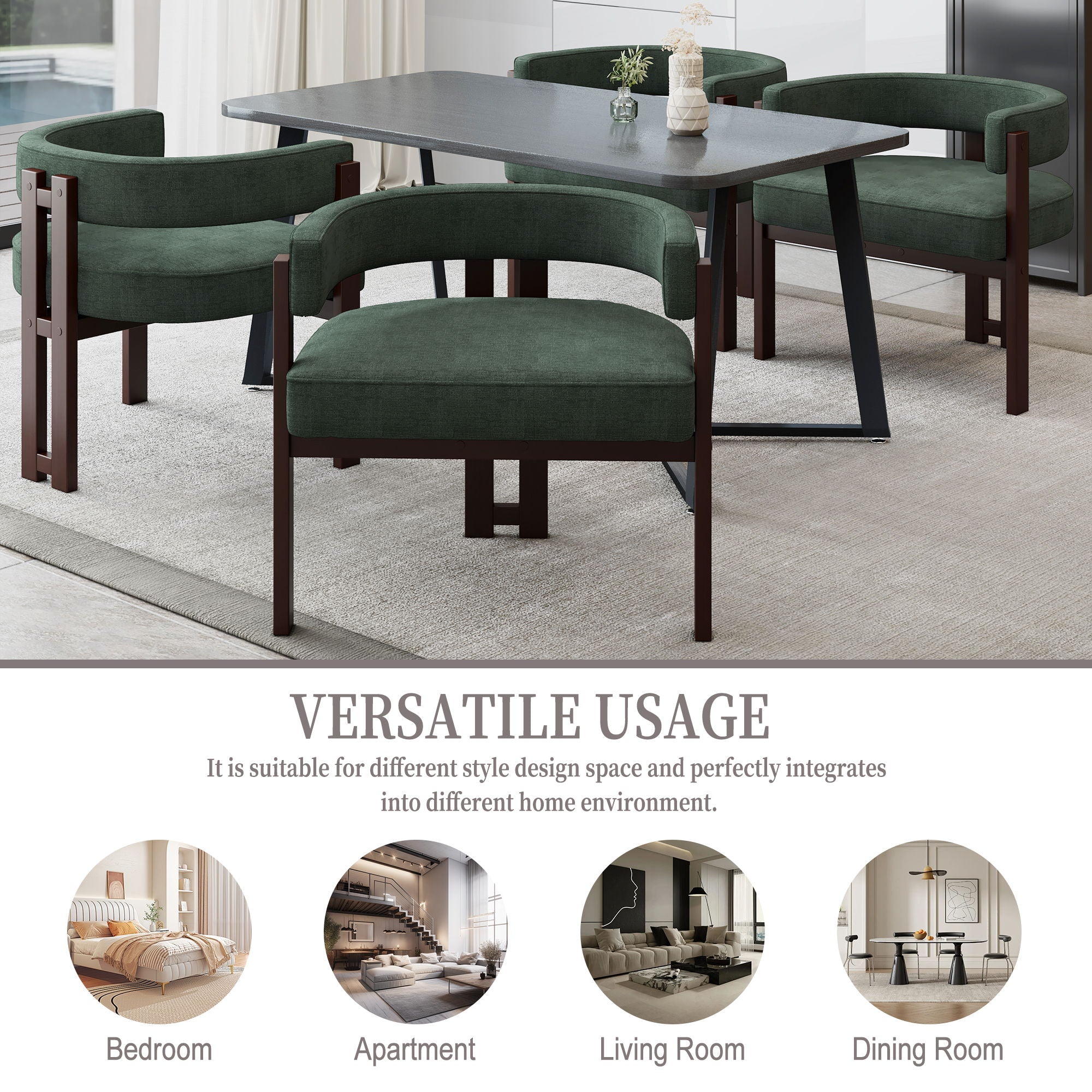 Modern Accent Teddy Upholstered Armchair