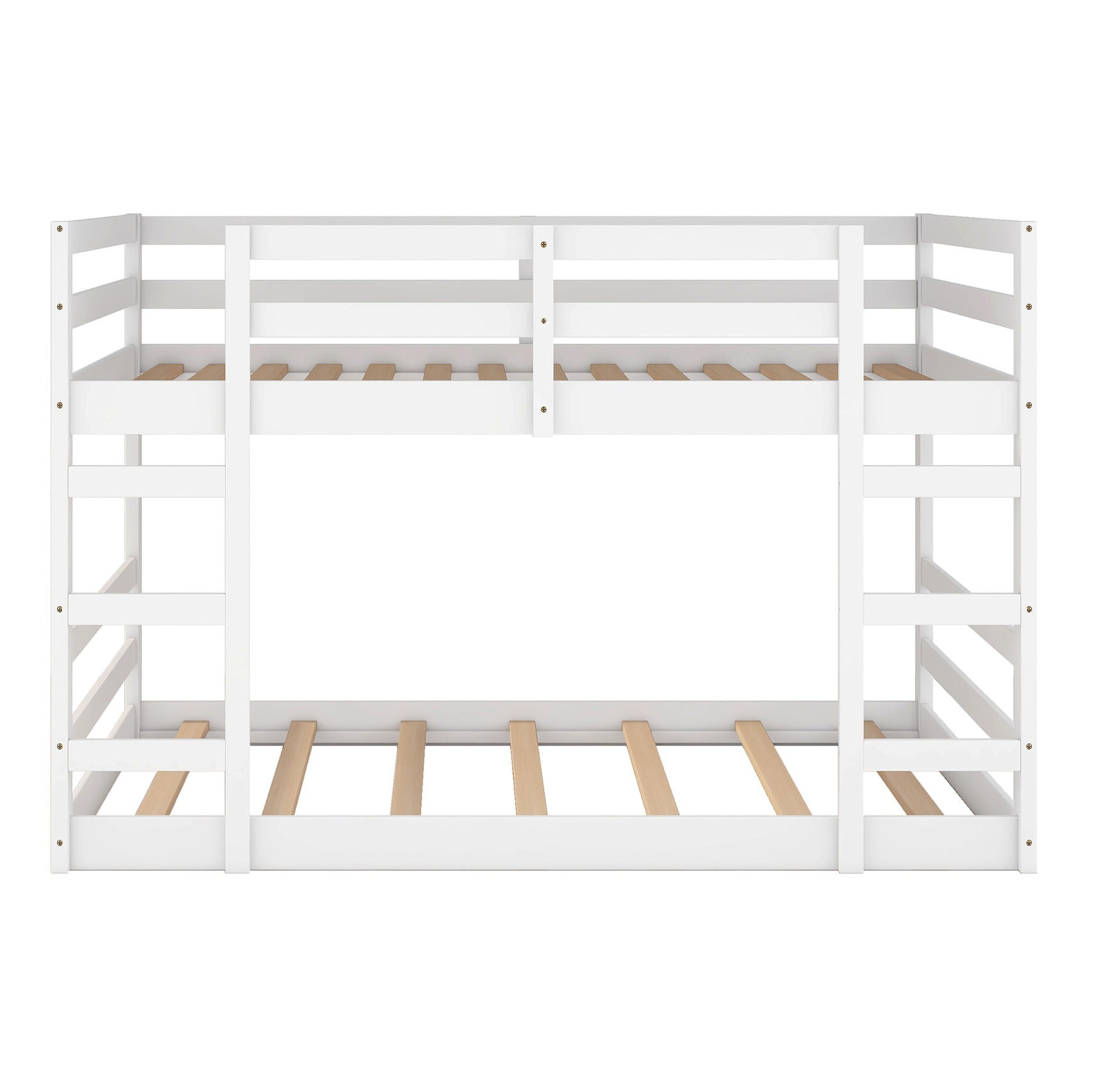 Solid Construction, Bunk Bed With Ladder