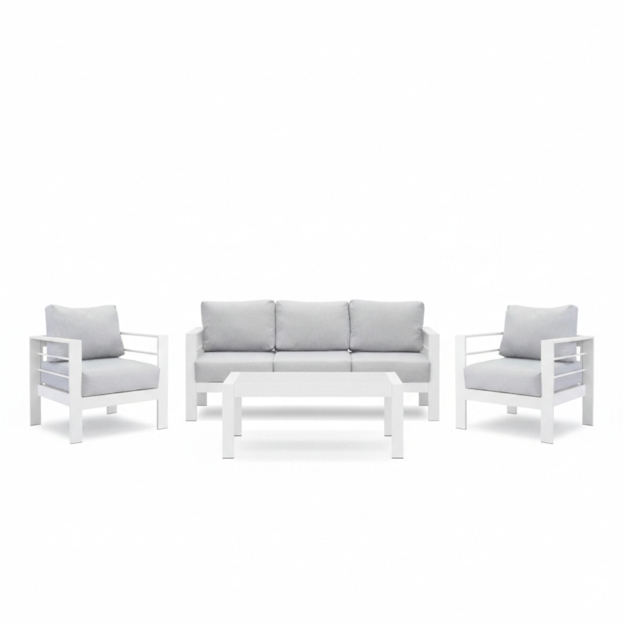 Outdoor Patio Set With All-Weather Thick Cushions