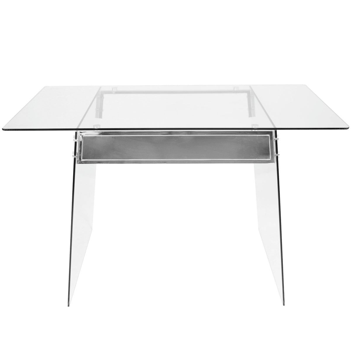 Glacier - Contemporary Desk - Clear