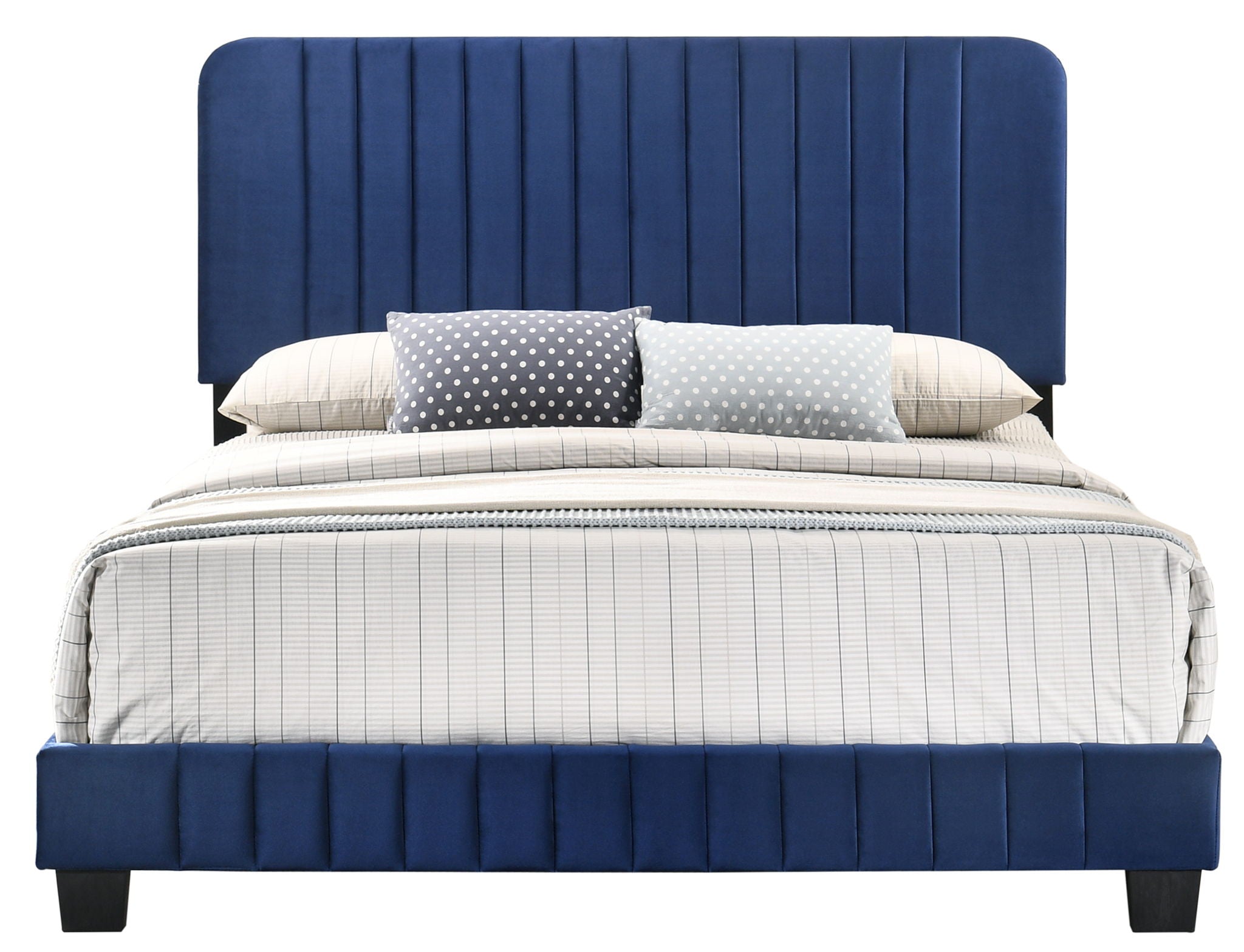 Lodi - Full Bed - Navy Blue