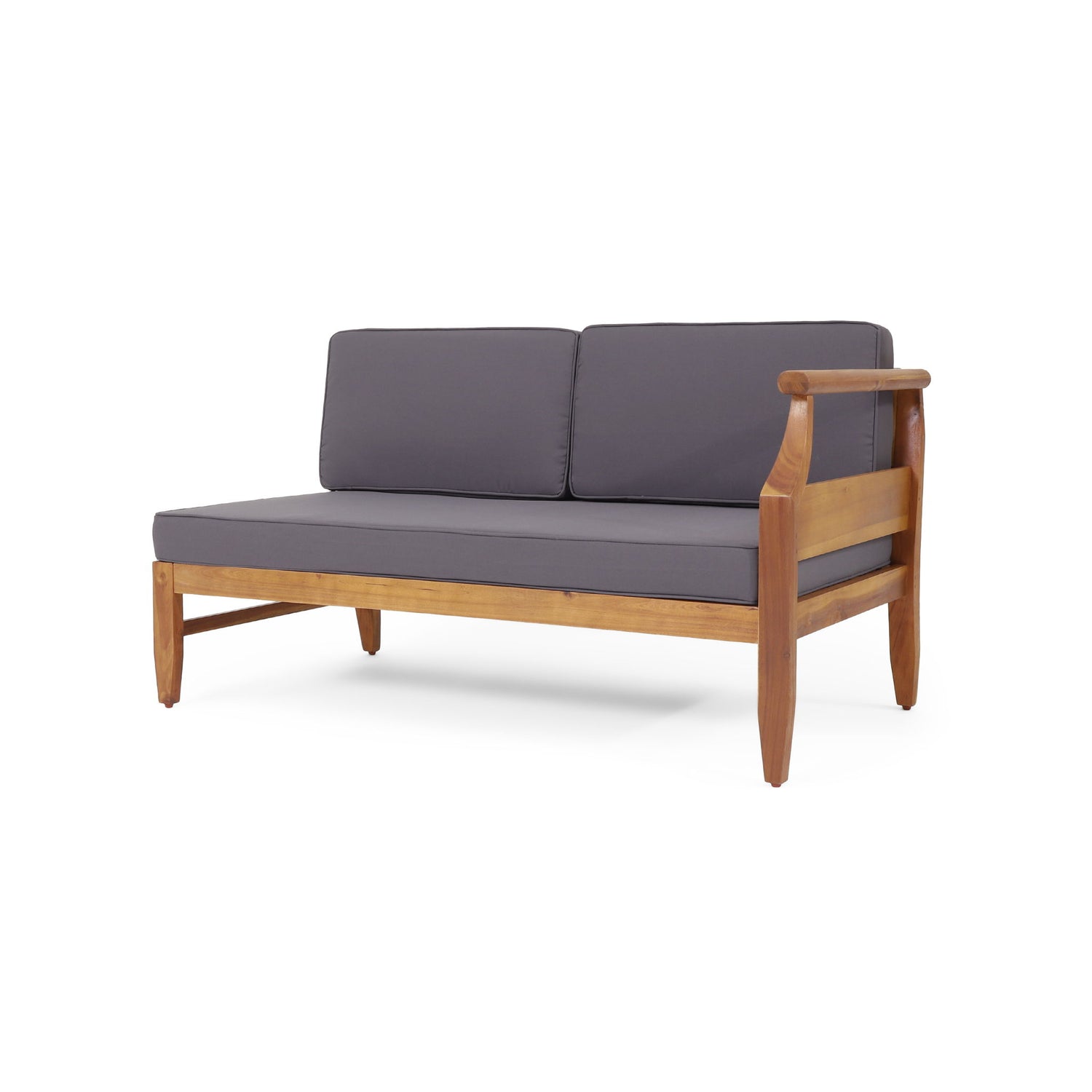 Aston - 2 Seater Sofa Right Side - Dark Gray