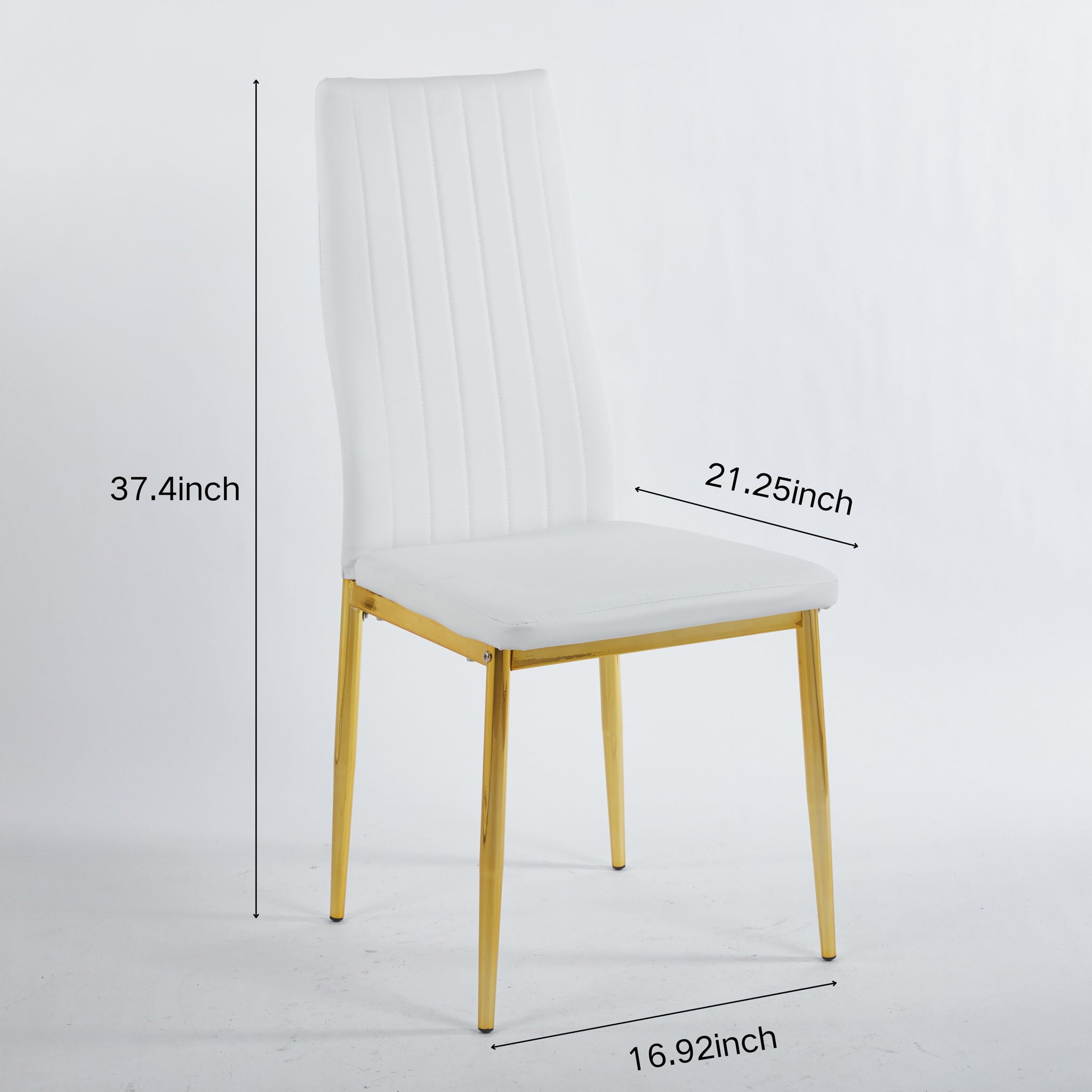 Golden Leg Dining Chair (Set of 4)