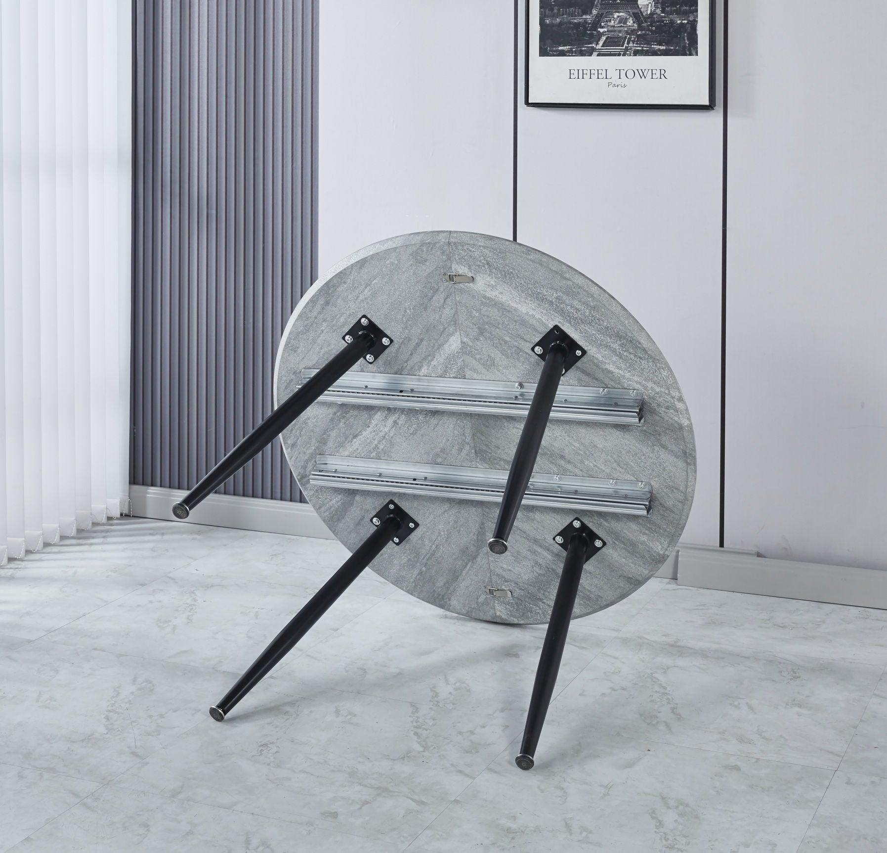 Extensible Table, Dining Table, Office Table, Coffee Table Metal Leg