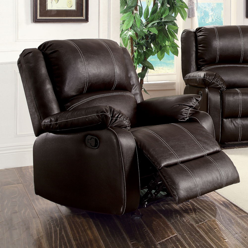 Zuriel - Synthetic Leather Recliner Chair