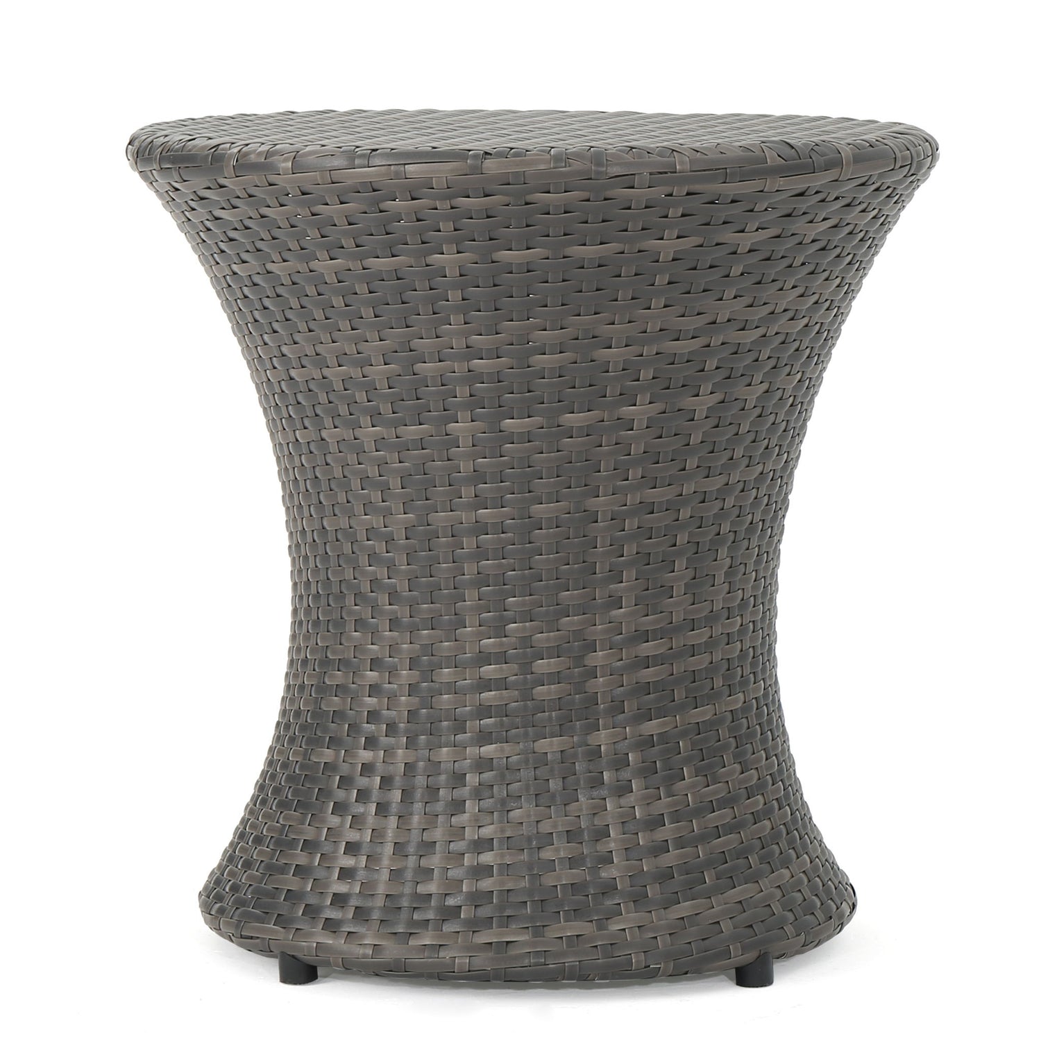 Thrive - Hourglass Rattan Table With No Glass Top