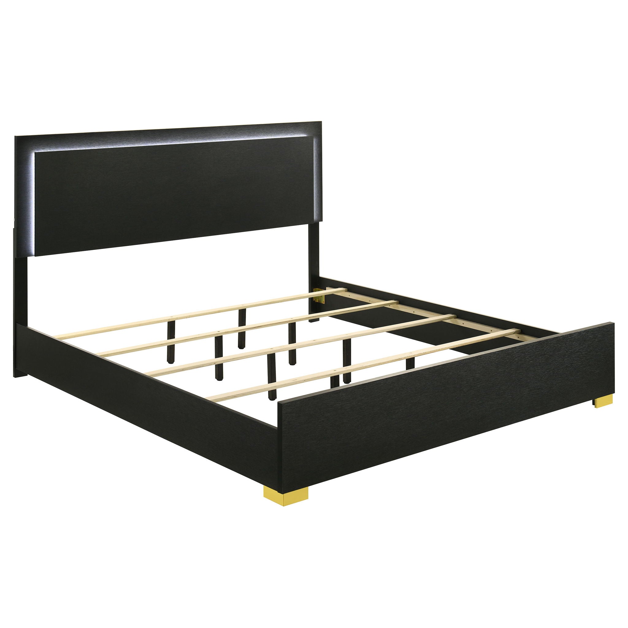 Jeremiah - Bedroom Set With LED Headboard