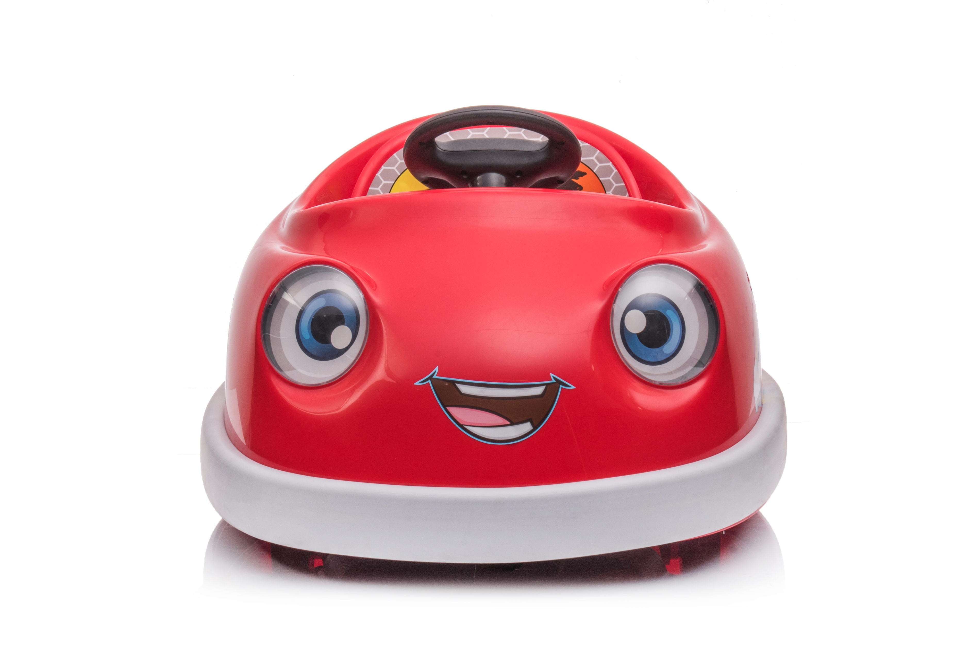 Bumper Car For Kids, 12V Dual Drive 1-6 Years Old Children&