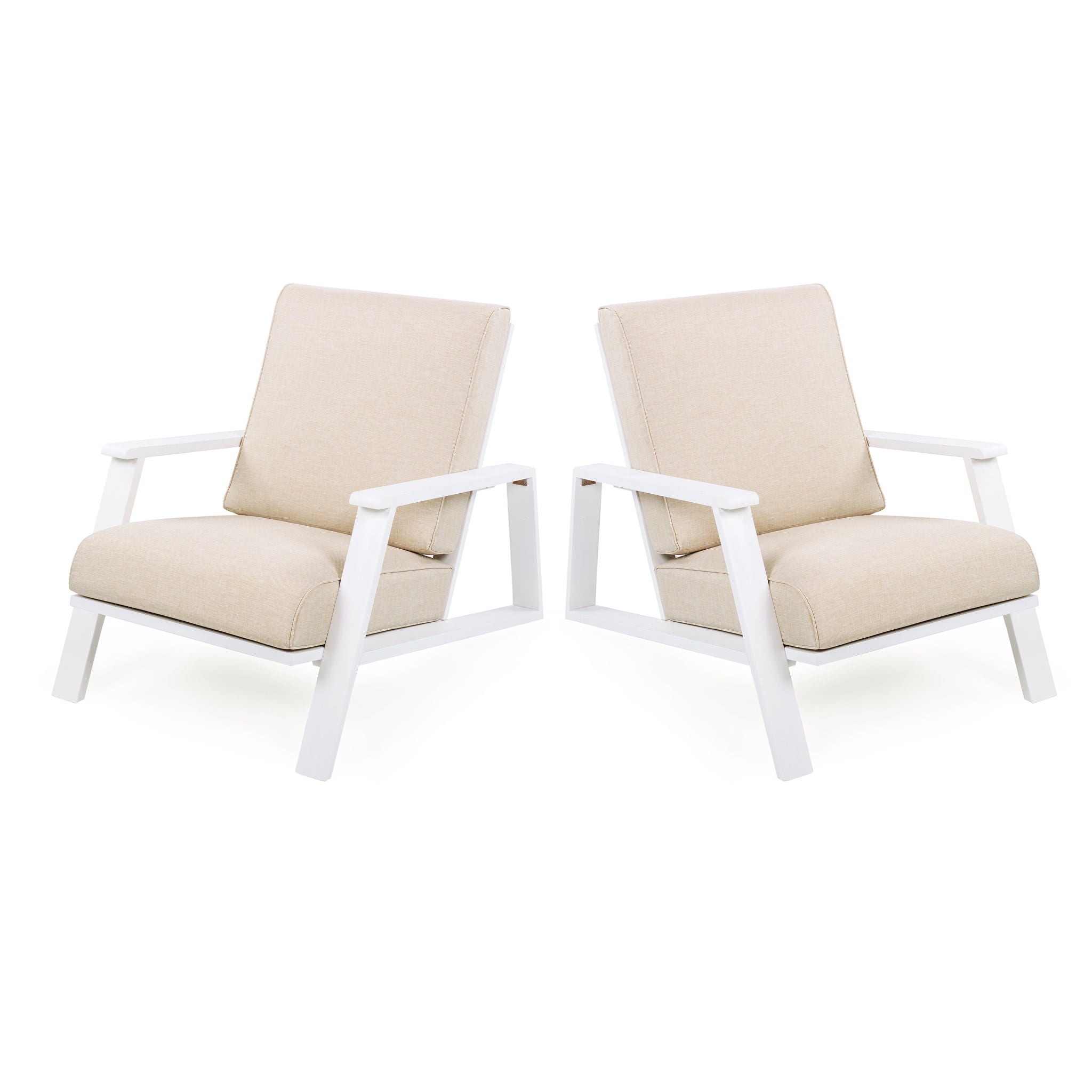 Outdoor Patio Lounge Chair (Set of 2)