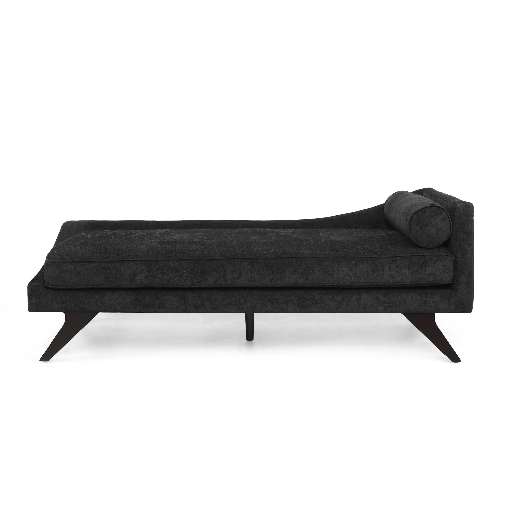 Etherealuxe - Chaise Lounge With Birch Splayed Legs