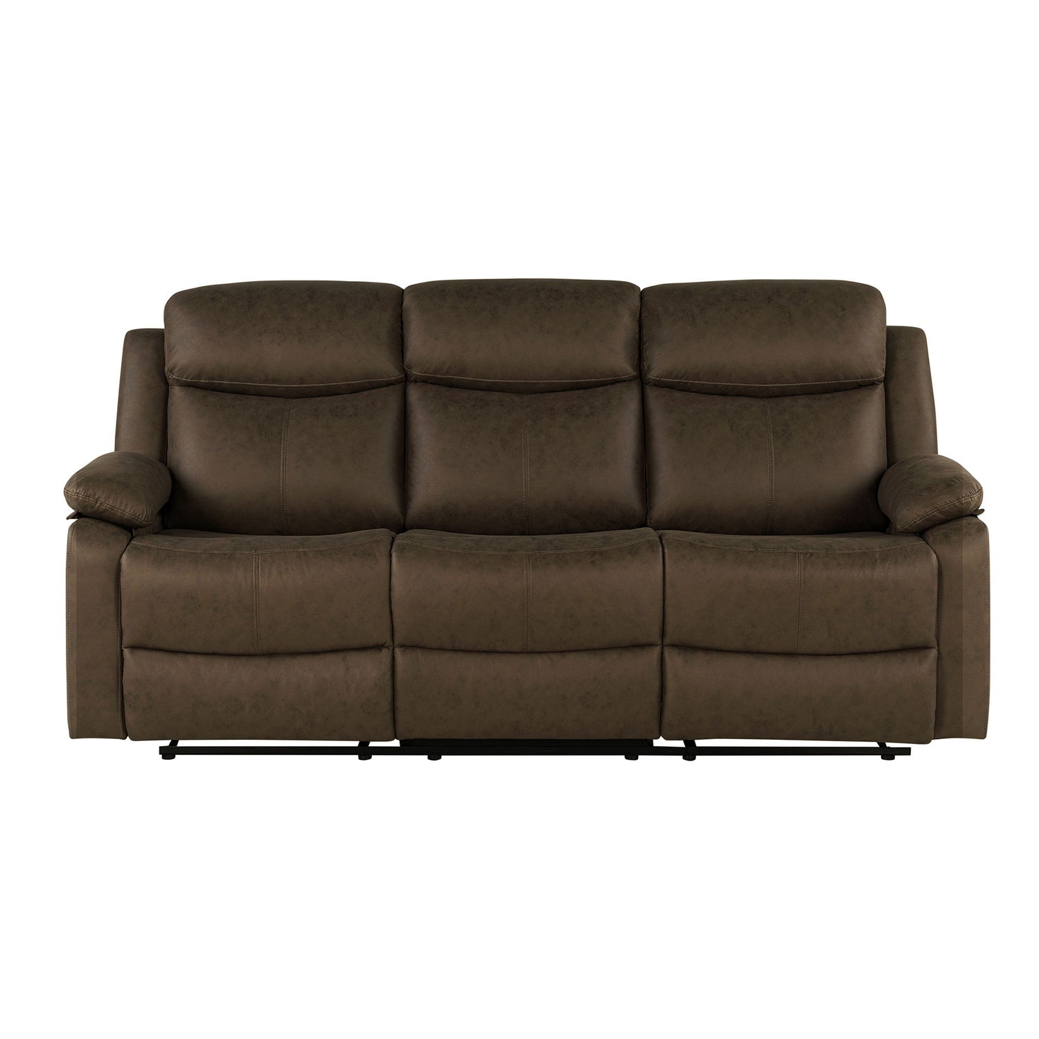 Brenda - Sofa Manual Recline Function - Brown