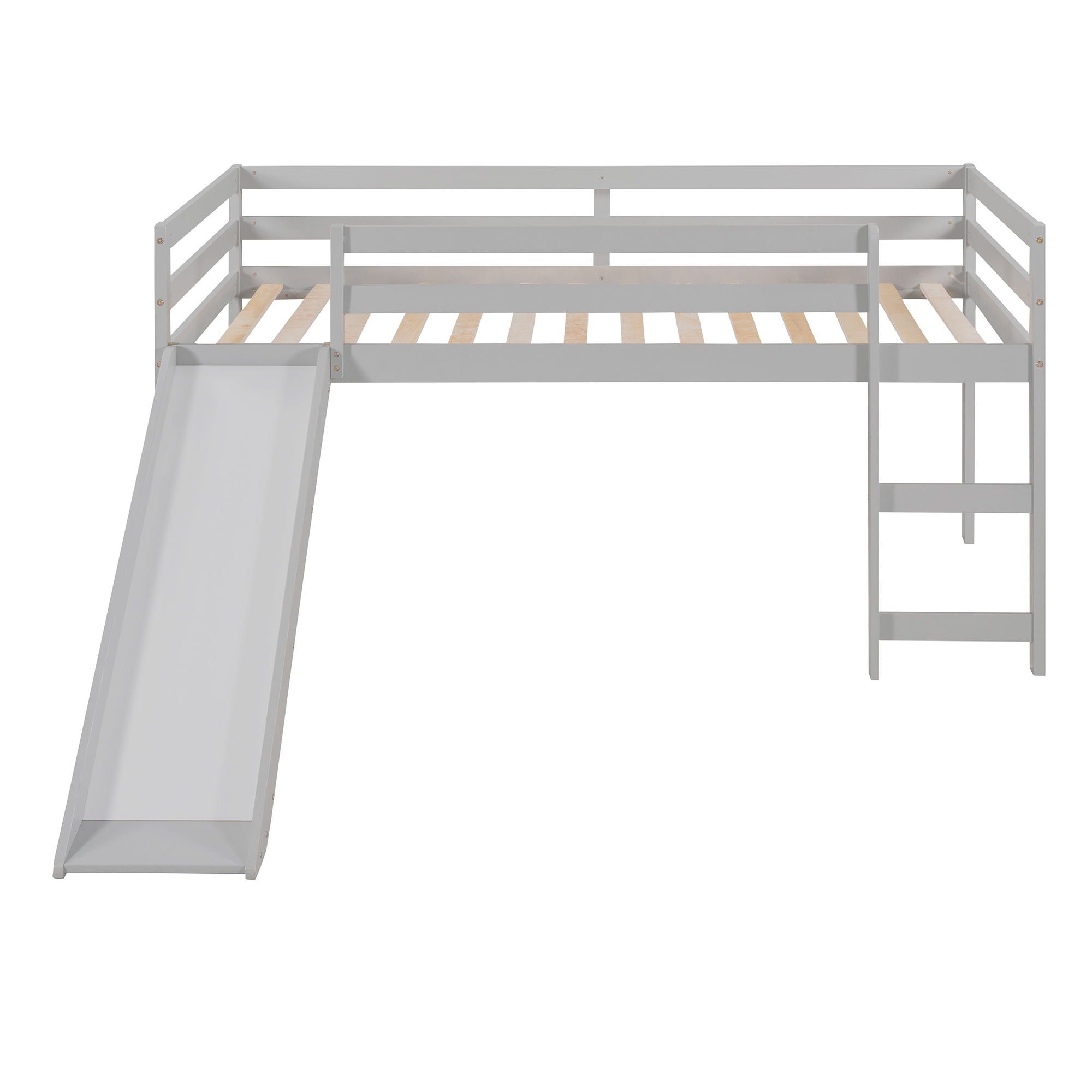 Loft Bed With Slide, Multifunctional Design