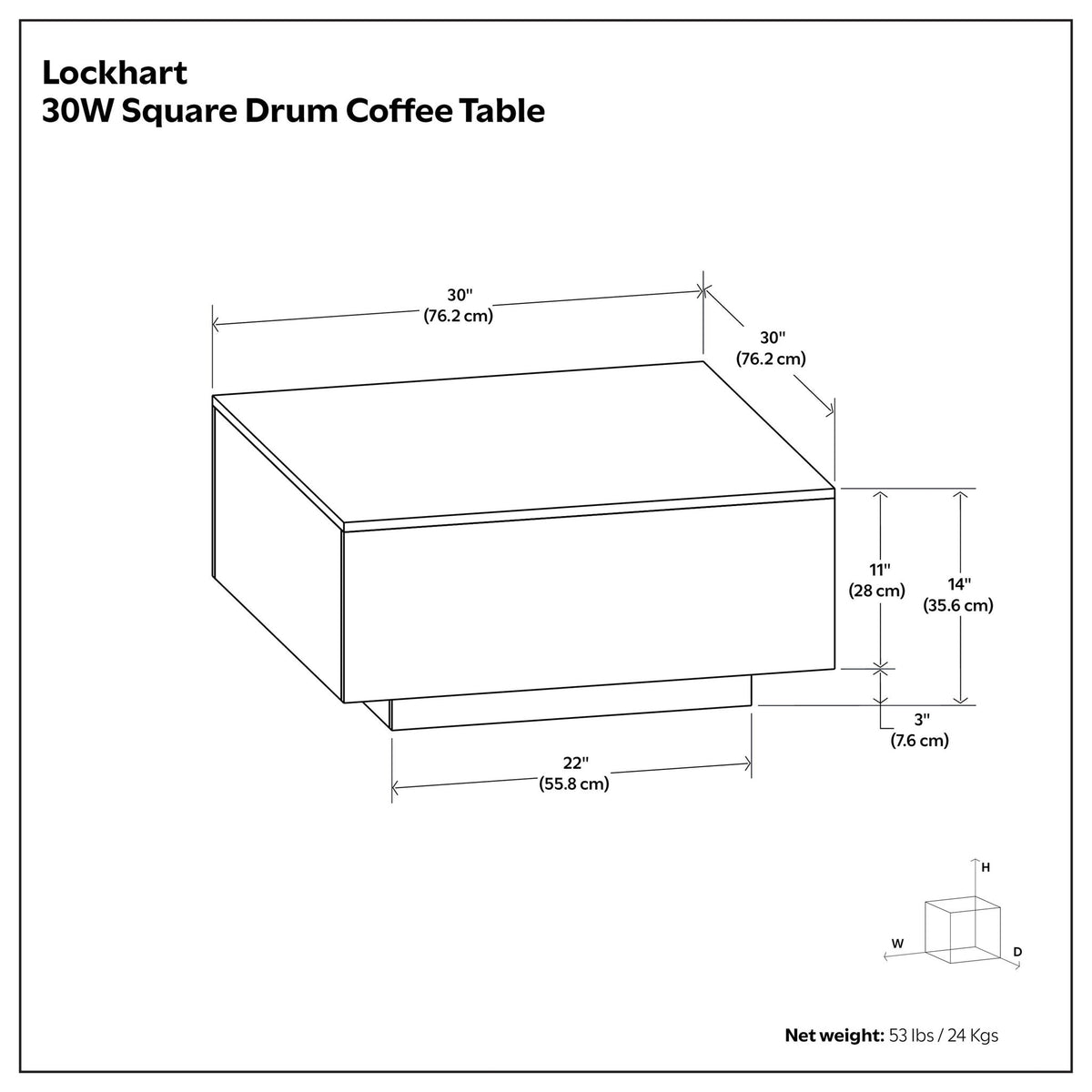 Lockhart - Side Table