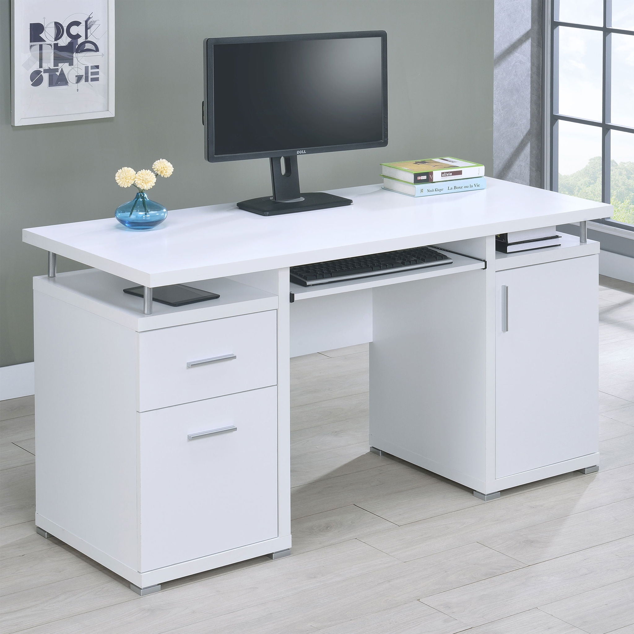 Rochelle - 2 Drawer Office Desk